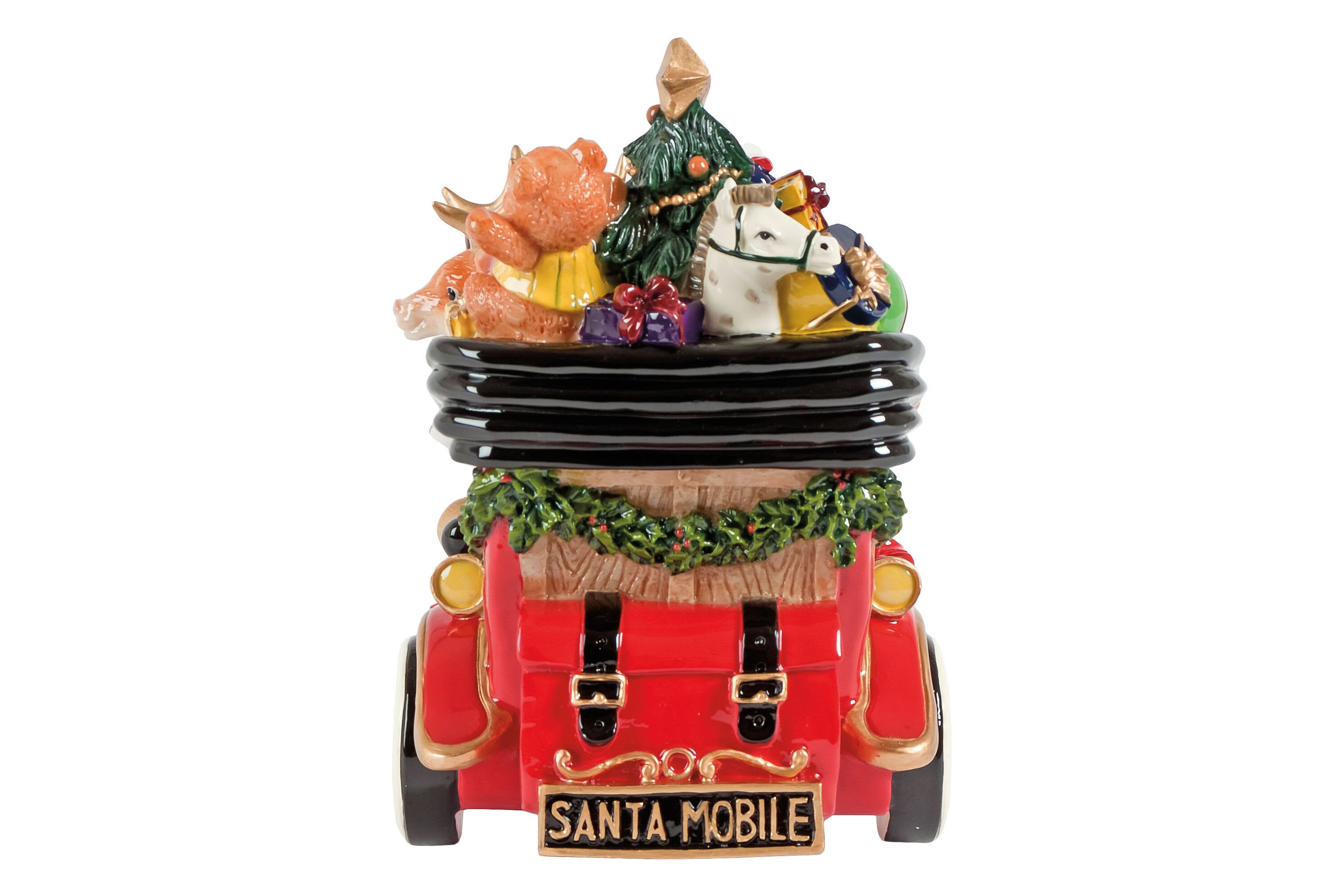 Fitz and Floyd Santa Classic Car Musical Figurine
