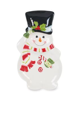 Home Accents® Snowman Chip & Dip Set | belk