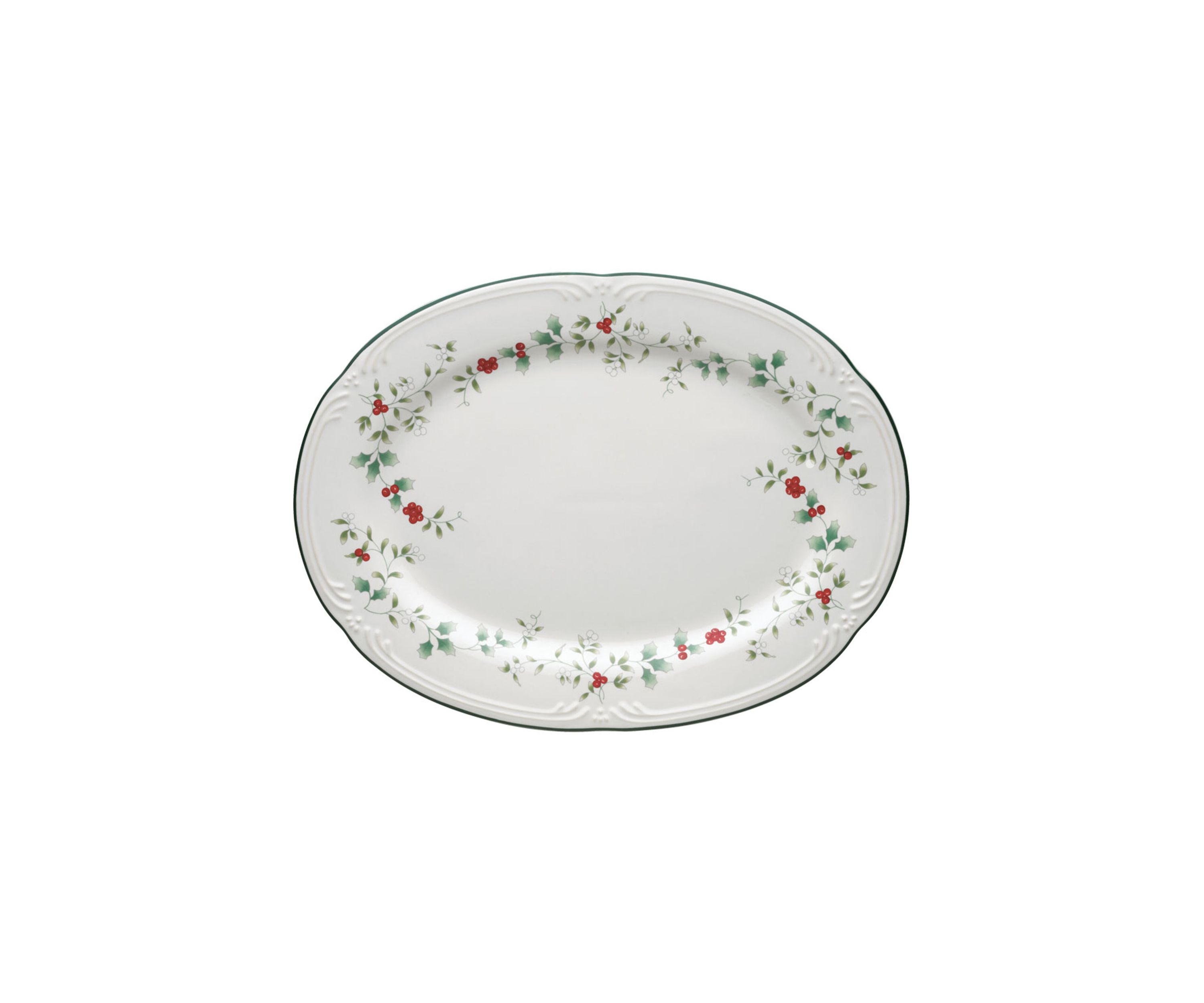 Winterberry Stoneware Serving Platter