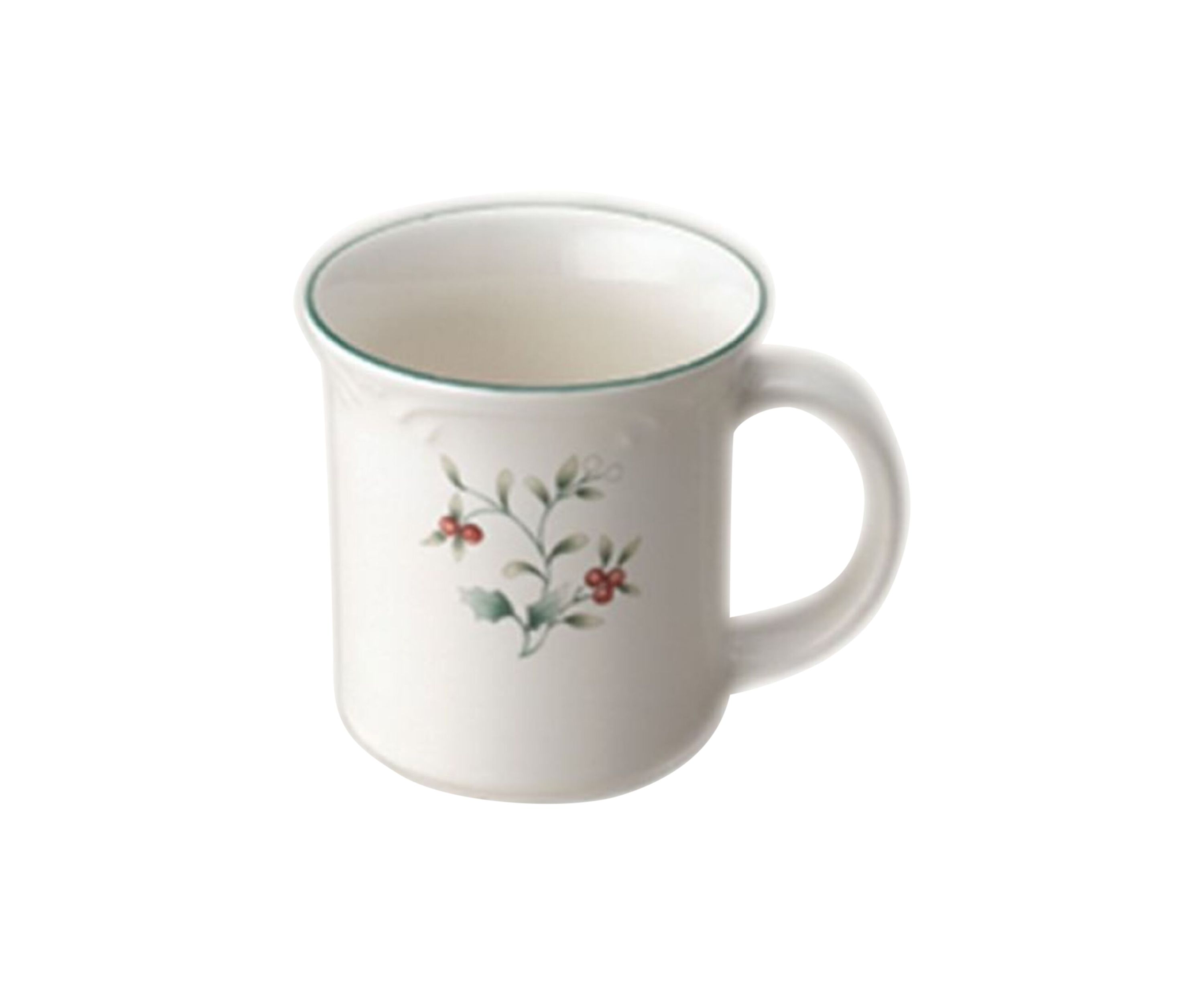 Set of 4 Winterberry Coffee Mugs