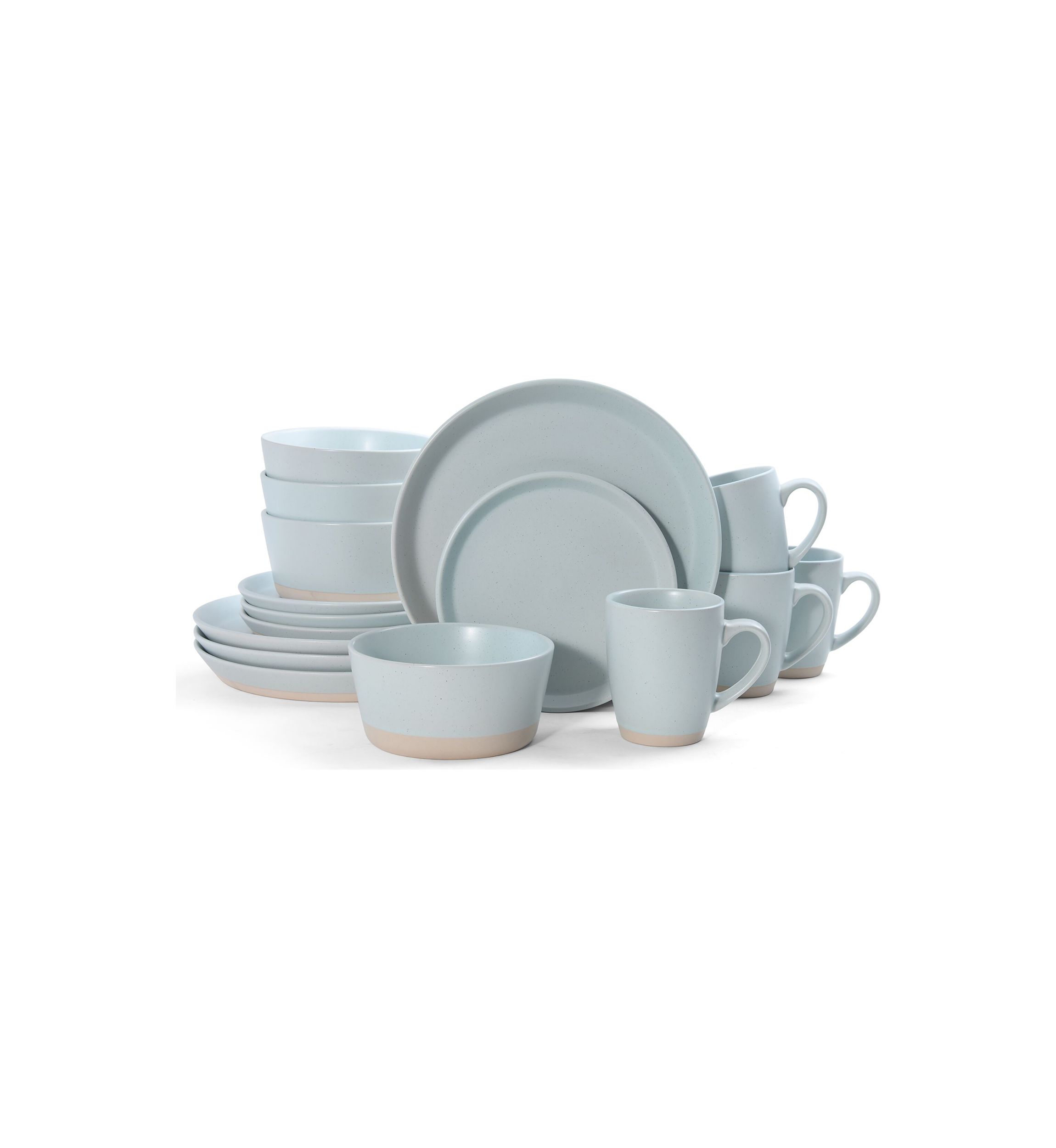 Hudson 16-Piece Dinnerware Set, Service For 4