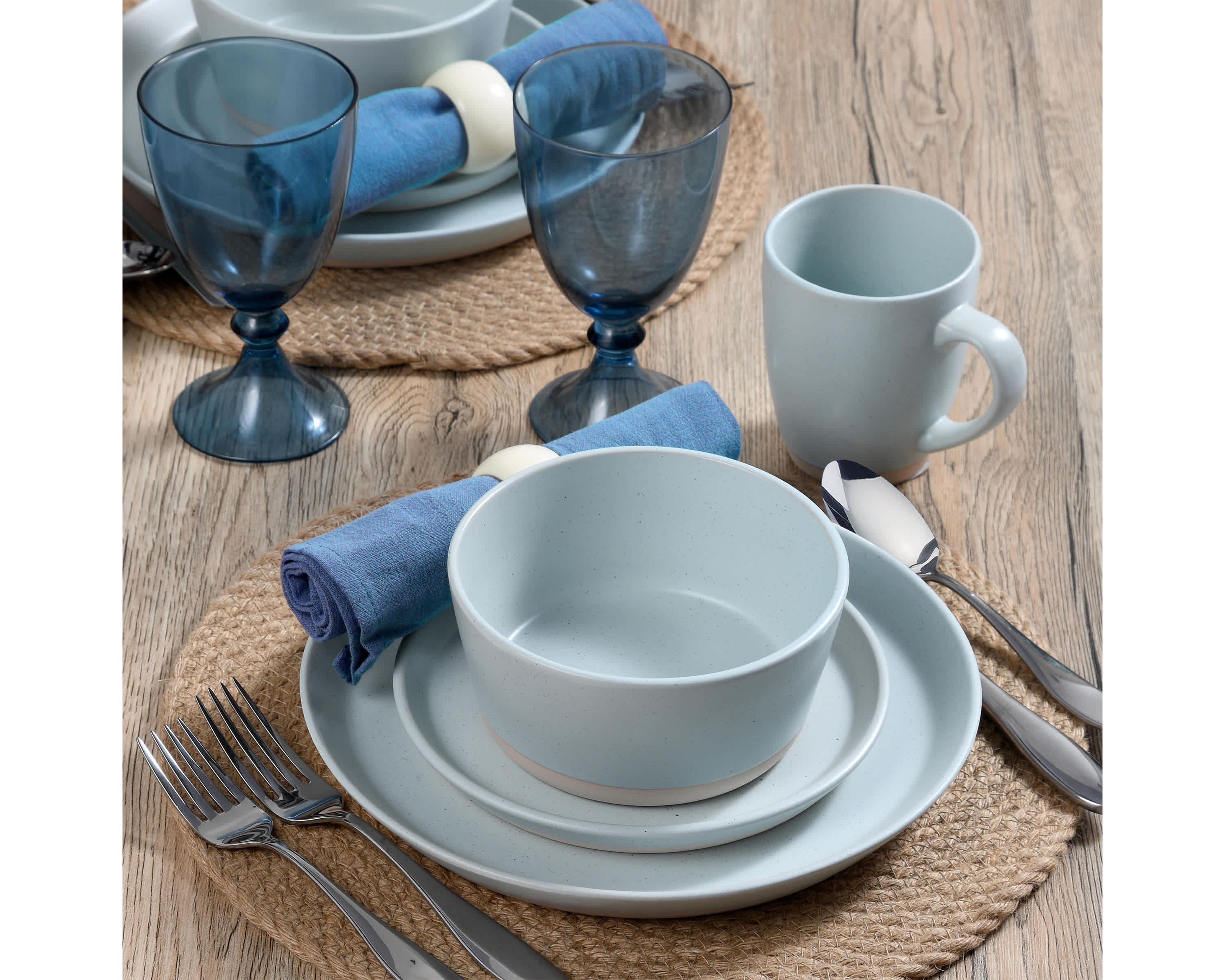 Hudson 16-Piece Dinnerware Set, Service For 4