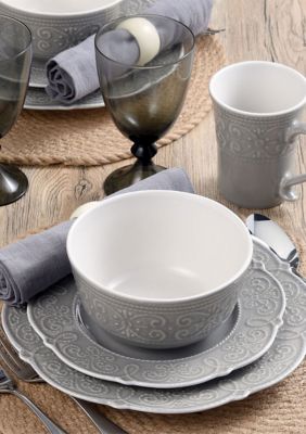 Abby 16-Piece Dinnerware Set, Service For 4