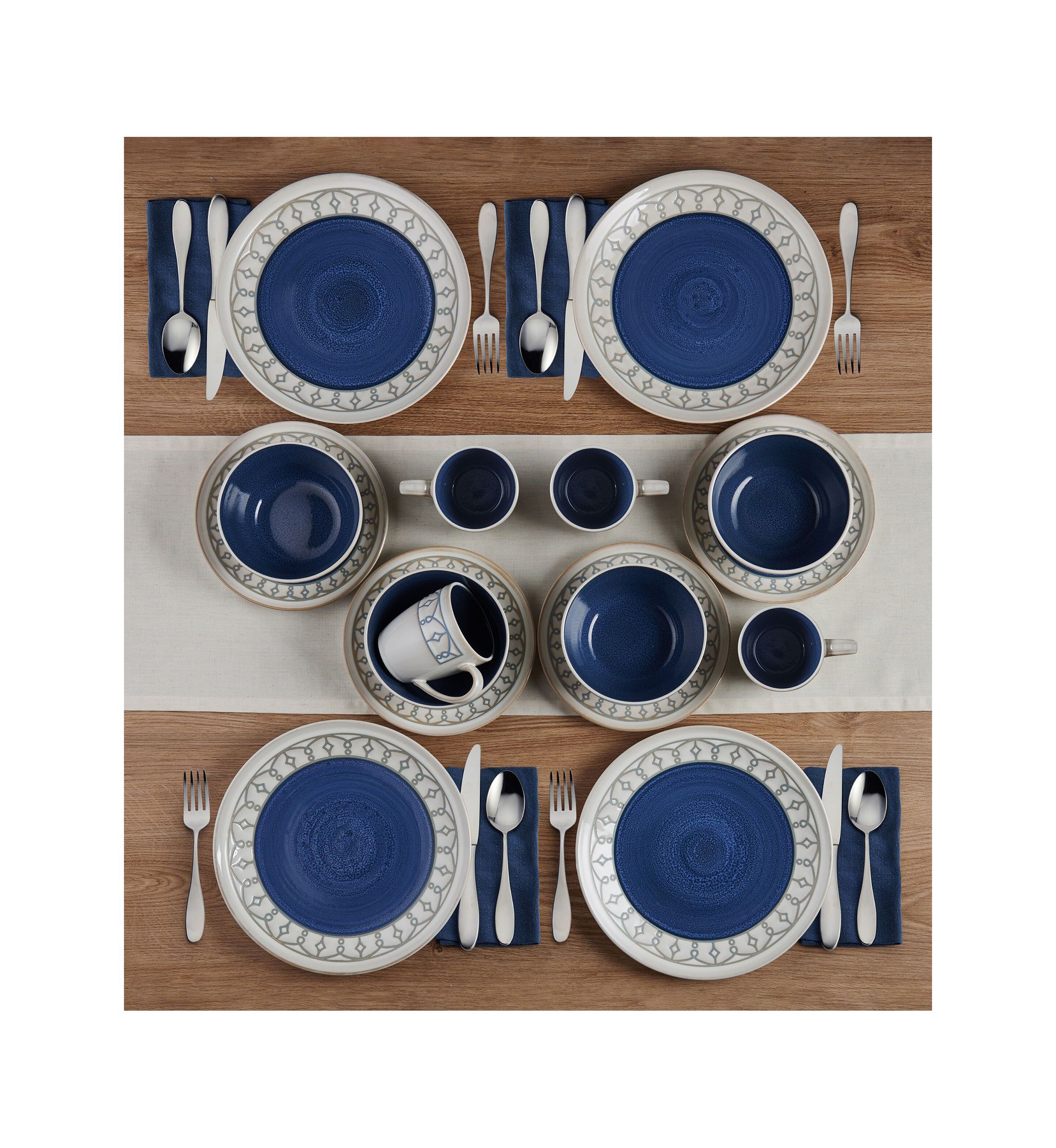 Remi 16 Piece Dinnerware Set, Service for 4