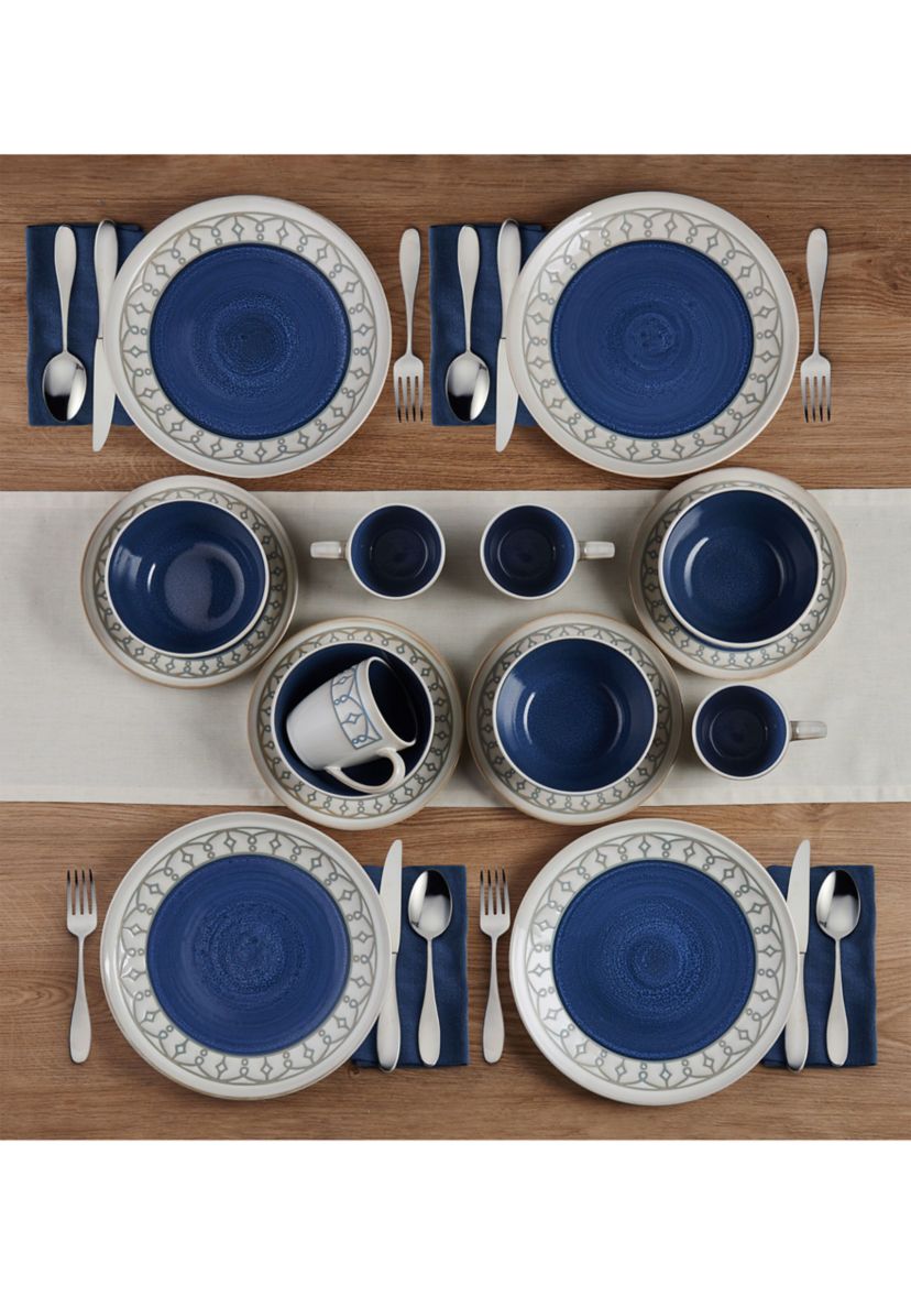 Remi 16 Piece Dinnerware Set, Service for 4