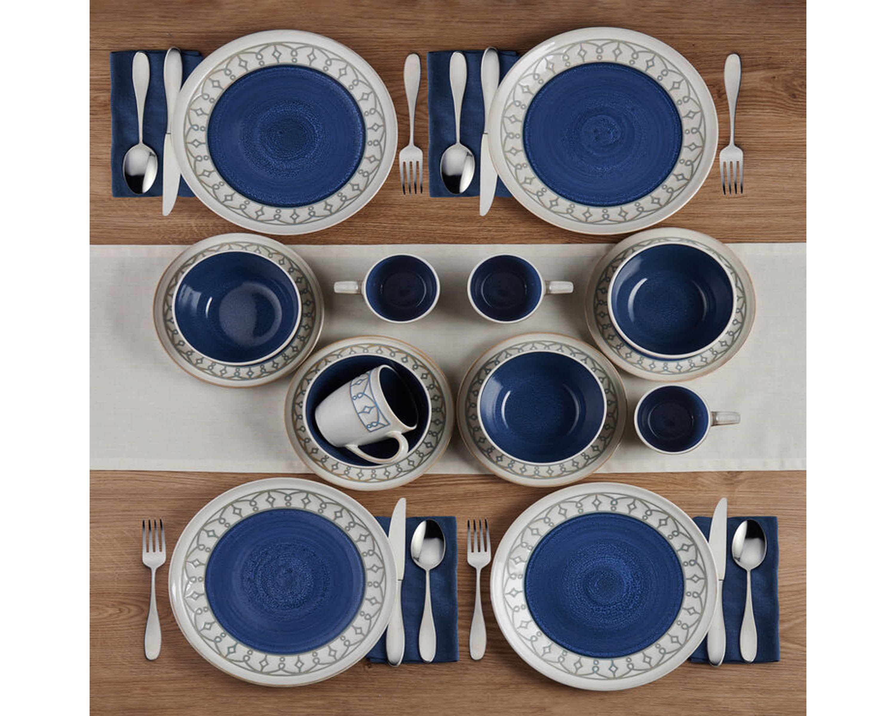 Remi 16 Piece Dinnerware Set, Service for 4
