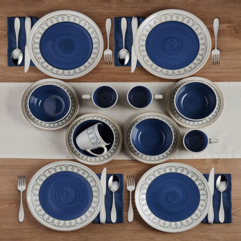 Remi 16 Piece Dinnerware Set, Service for 4