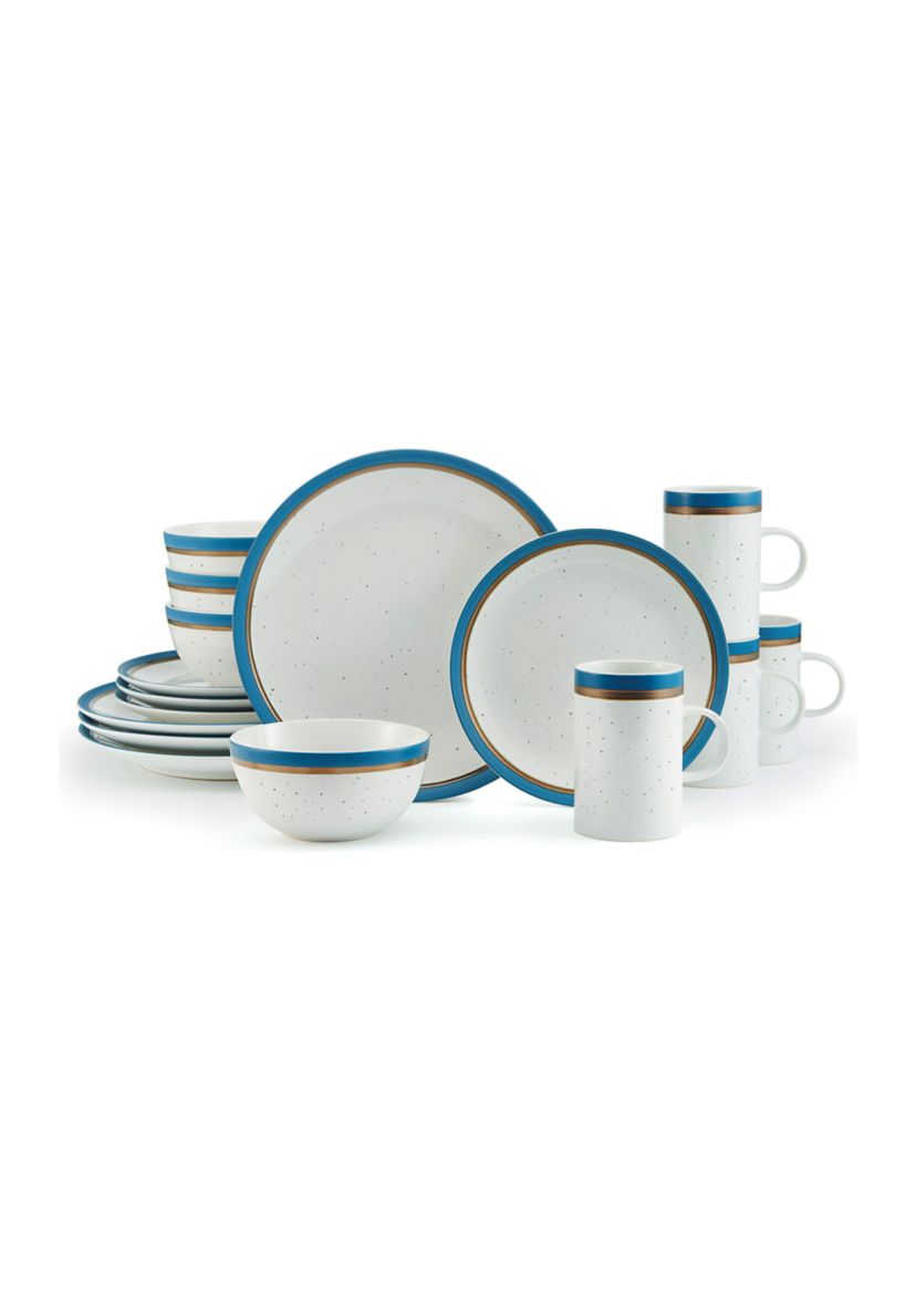 Ezra 16 Piece Dinnerware Set, Service For 4