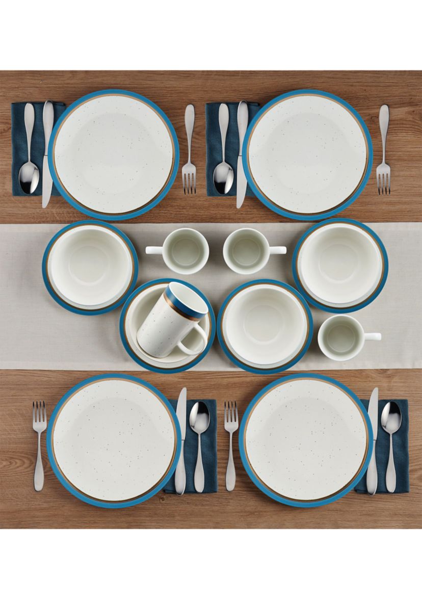 Ezra 16 Piece Dinnerware Set, Service For 4