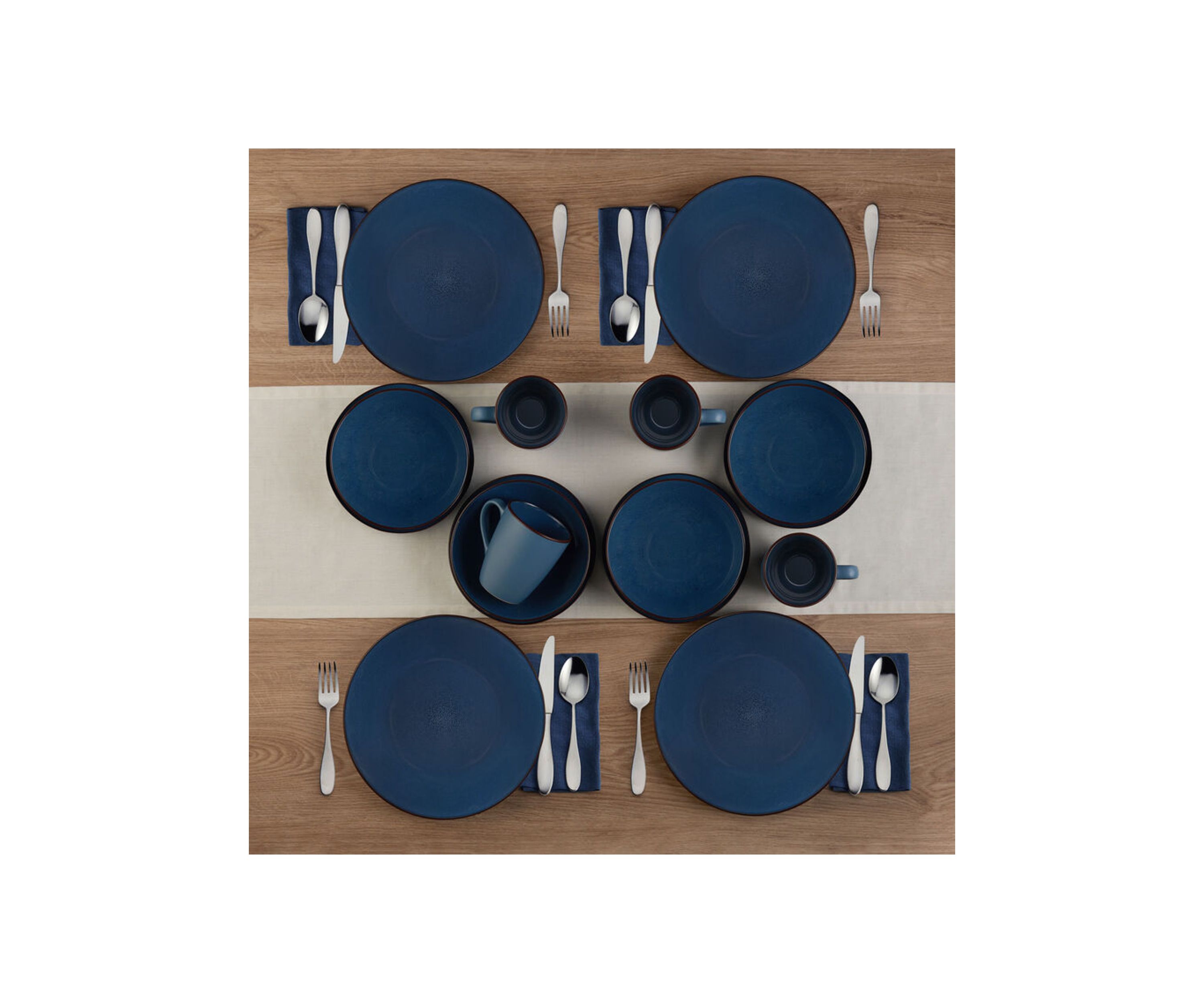 Pierce 16-Piece Dinnerware Set, Service For 4