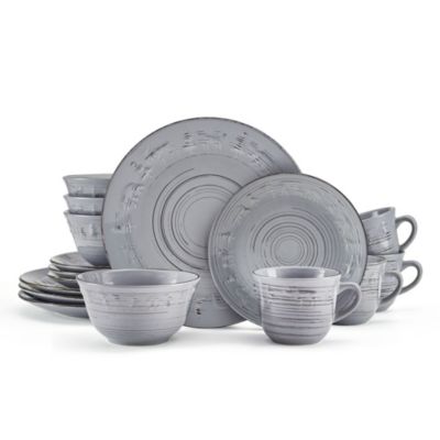 Trellis Lodge 16-pc Dinnerware Set, Service for 4