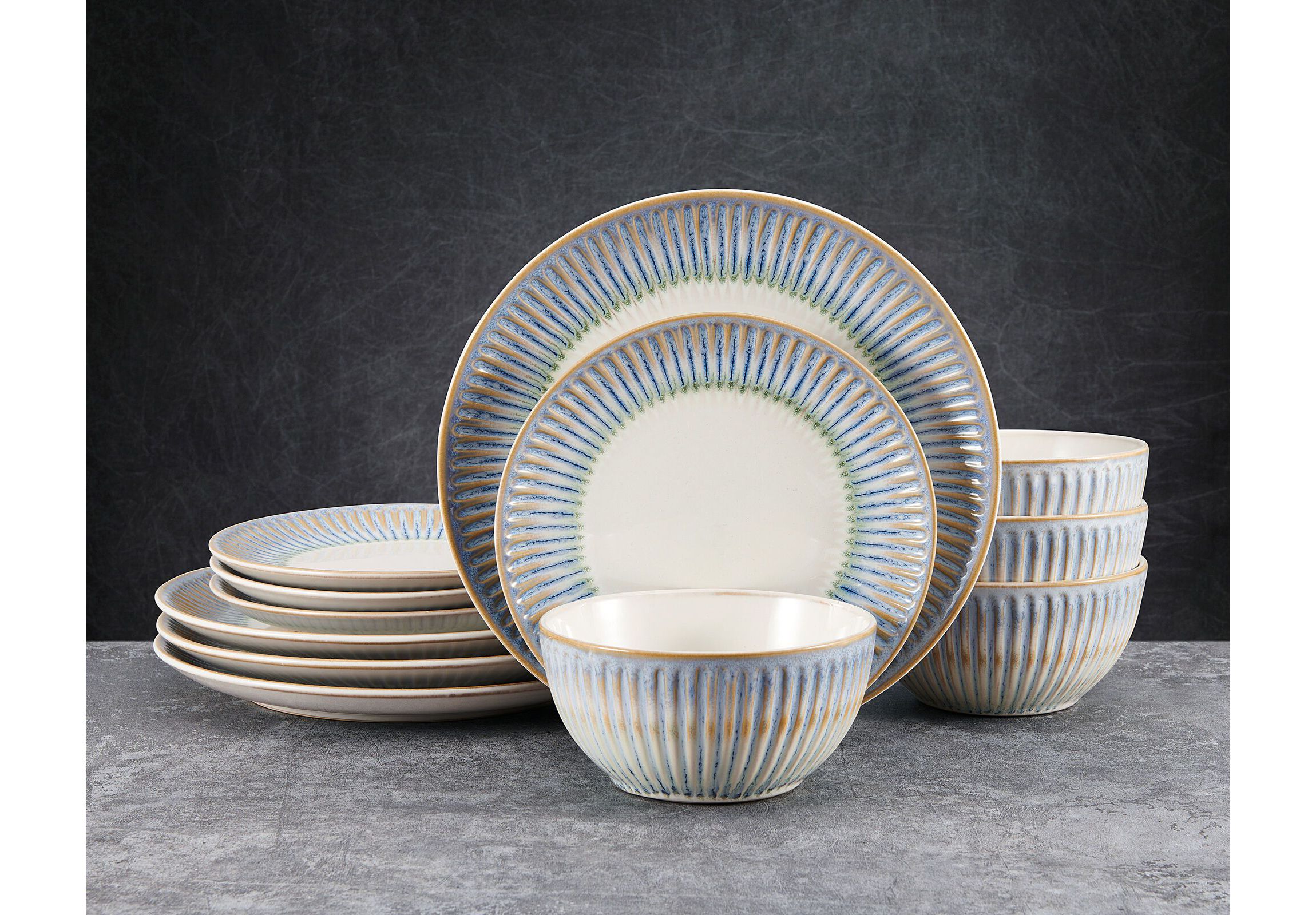 Hensley 12-pc Dinnerware Set, Service for 4