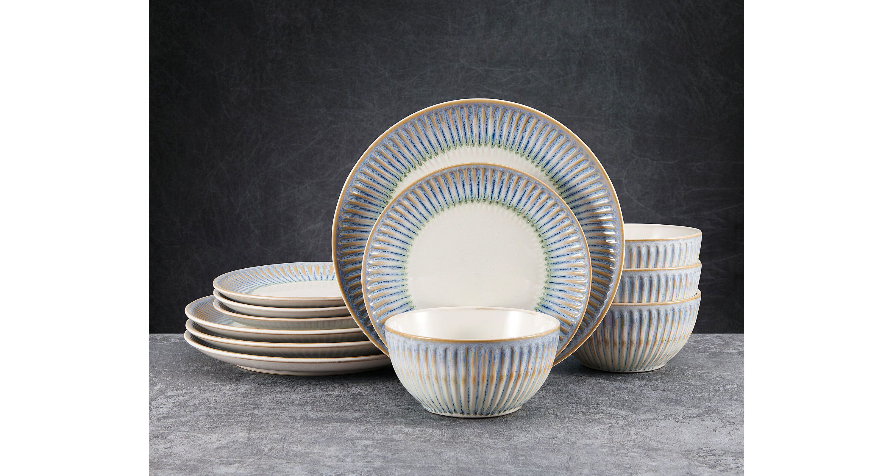 Hensley 12-pc Dinnerware Set, Service for 4