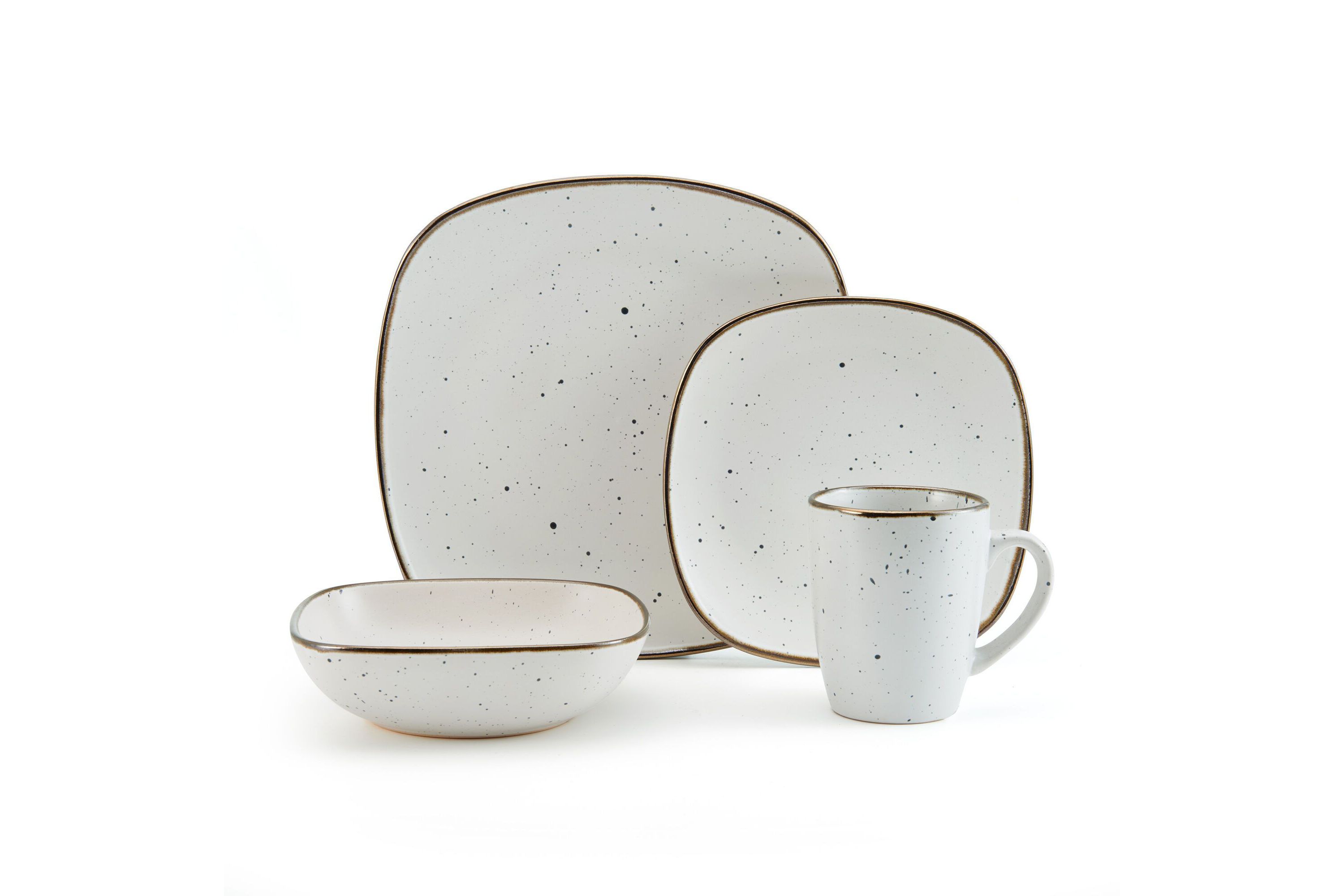 Decker 16-pc Dinnerware Set, Service for 4