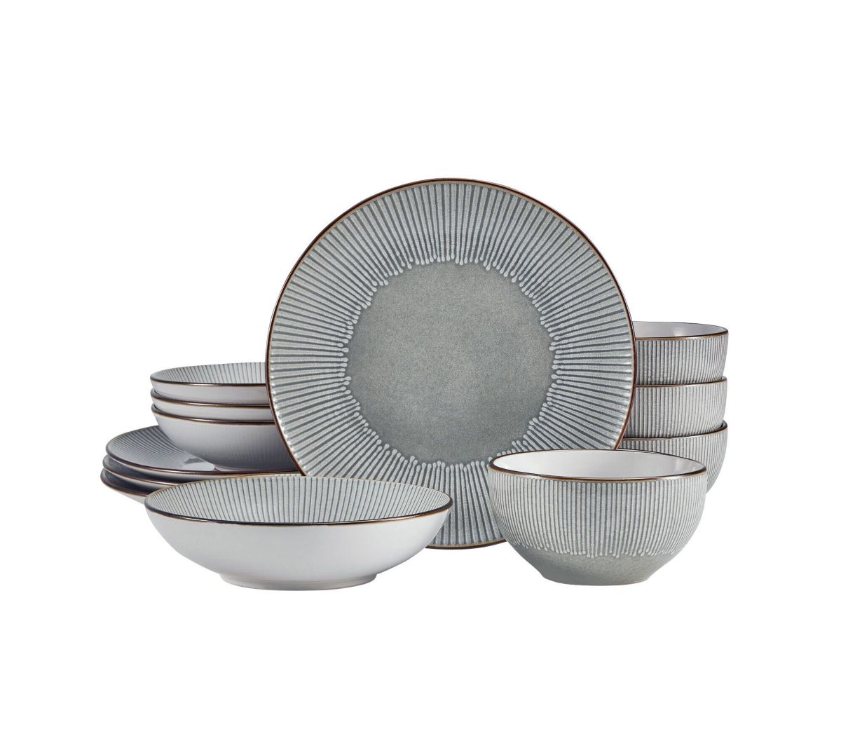 Arlie 12-pc Dinnerware Set, Service for 4