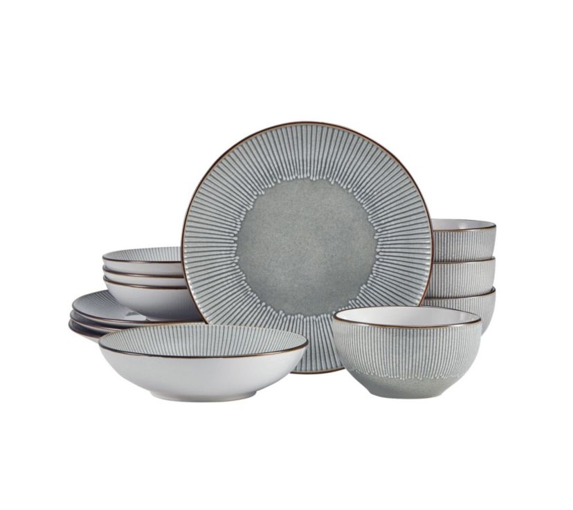 Arlie 12-pc Dinnerware Set, Service for 4