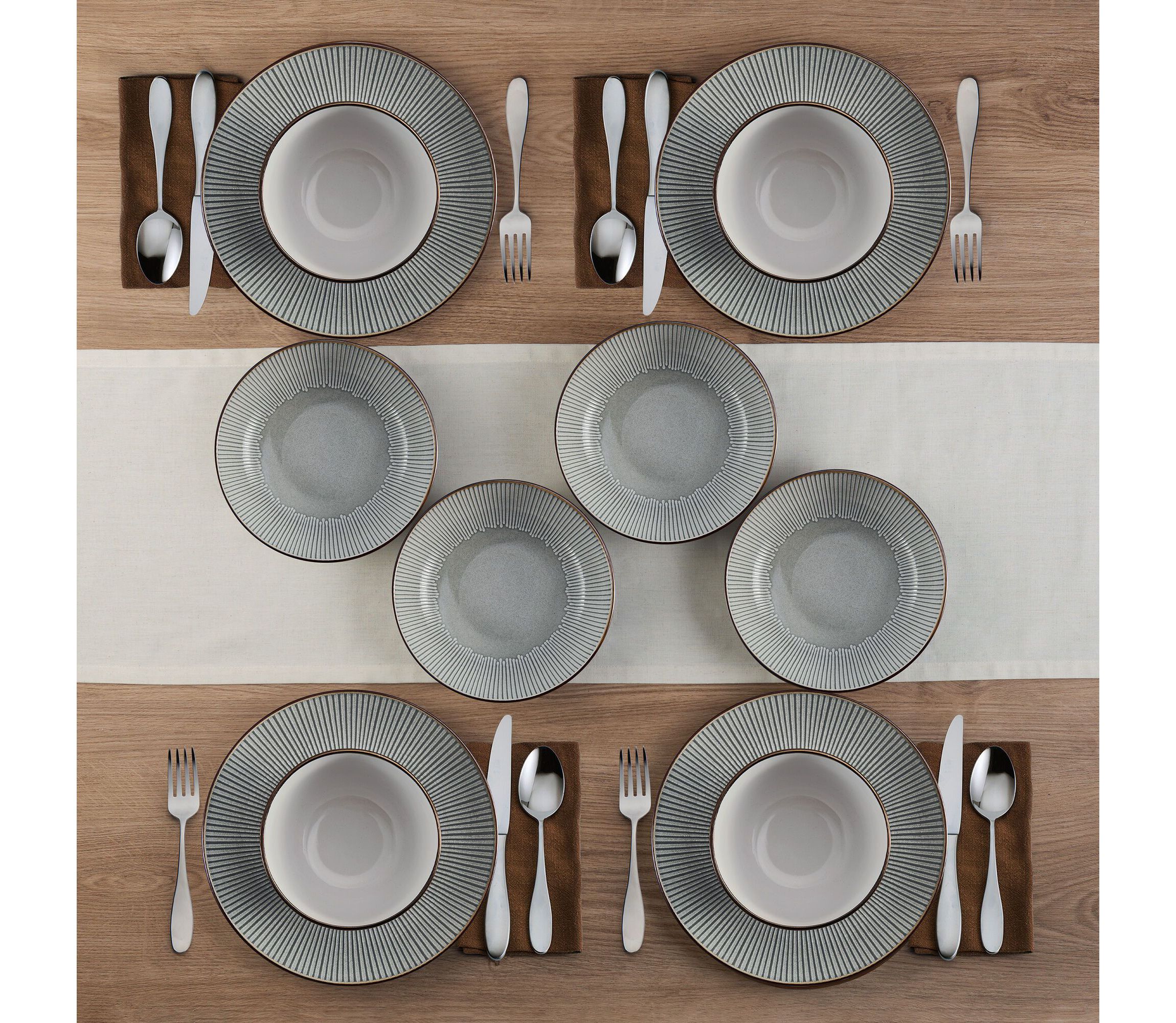 Arlie 12-pc Dinnerware Set, Service for 4