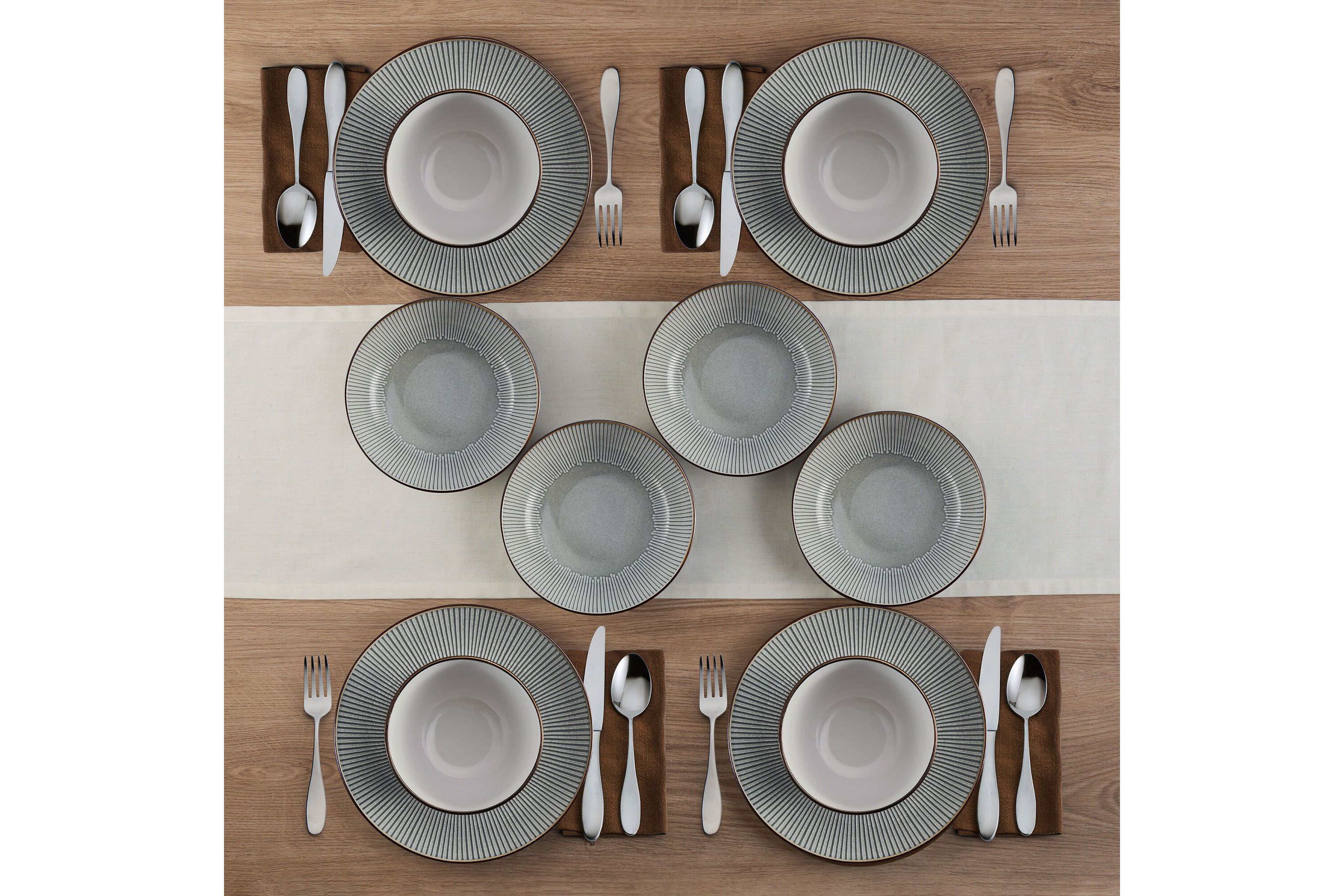 Arlie 12-pc Dinnerware Set, Service for 4