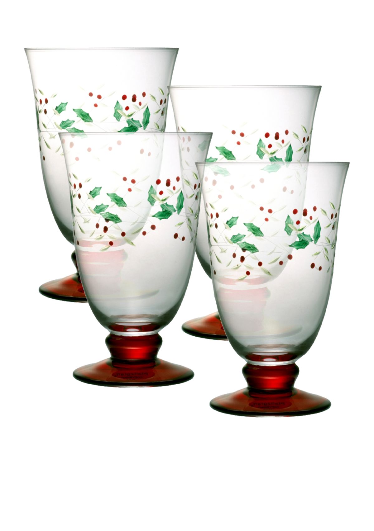 Winterberry Water Goblet Set of 4