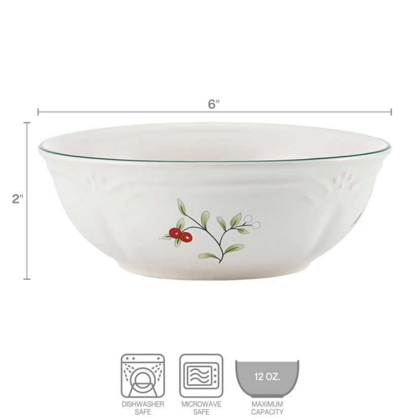 Winterberry 5.8-in Soup/Cereal Bowl, set of 4