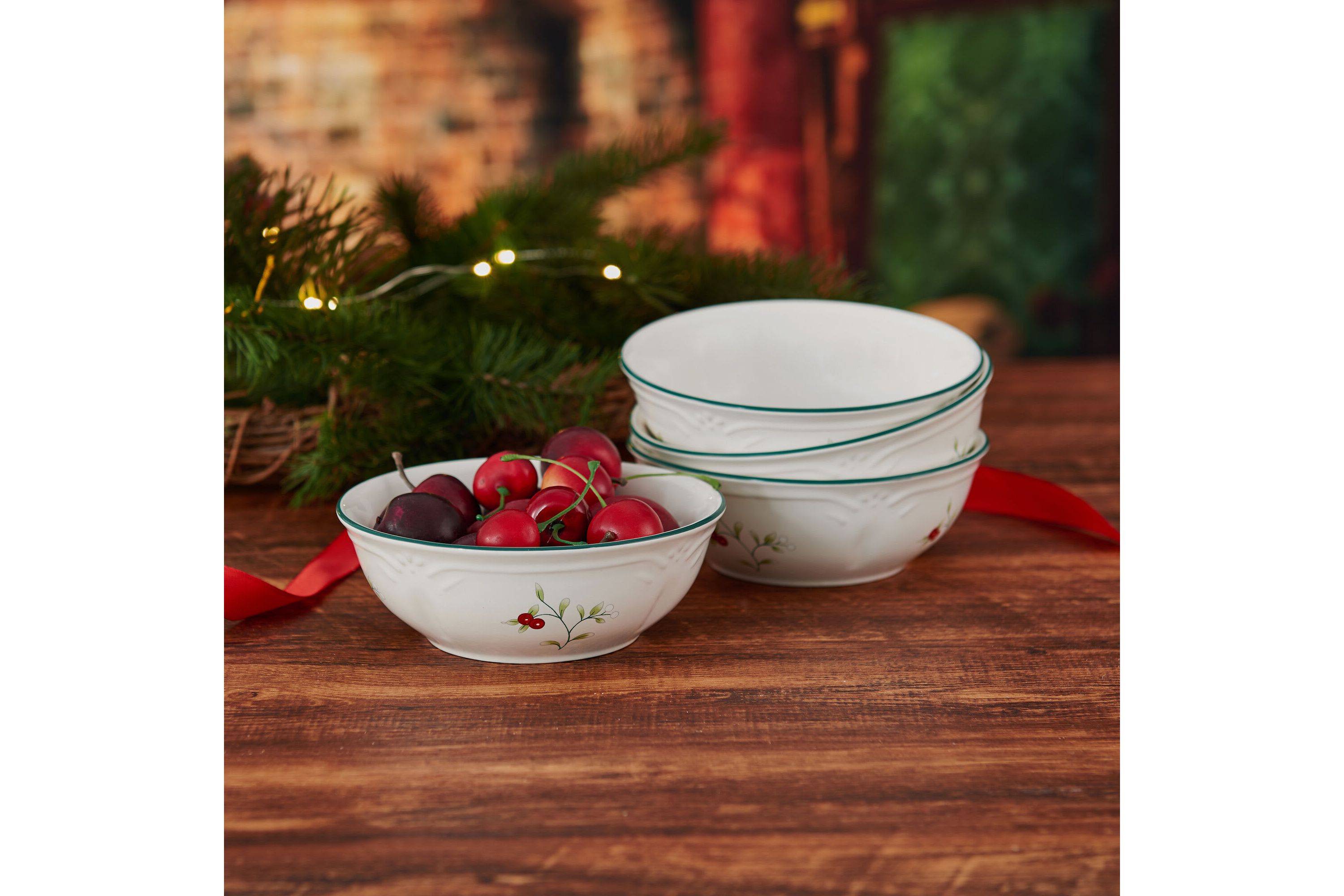 Winterberry 5.8-in Soup/Cereal Bowl, set of 4