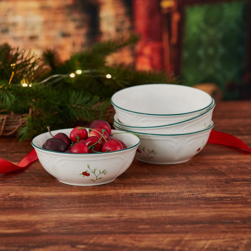 Winterberry 5.8-in Soup/Cereal Bowl, set of 4