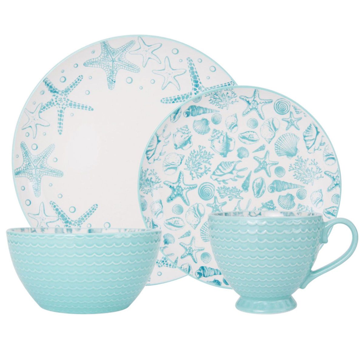 Venice 16-pc Dinnerware Set, Service for 4