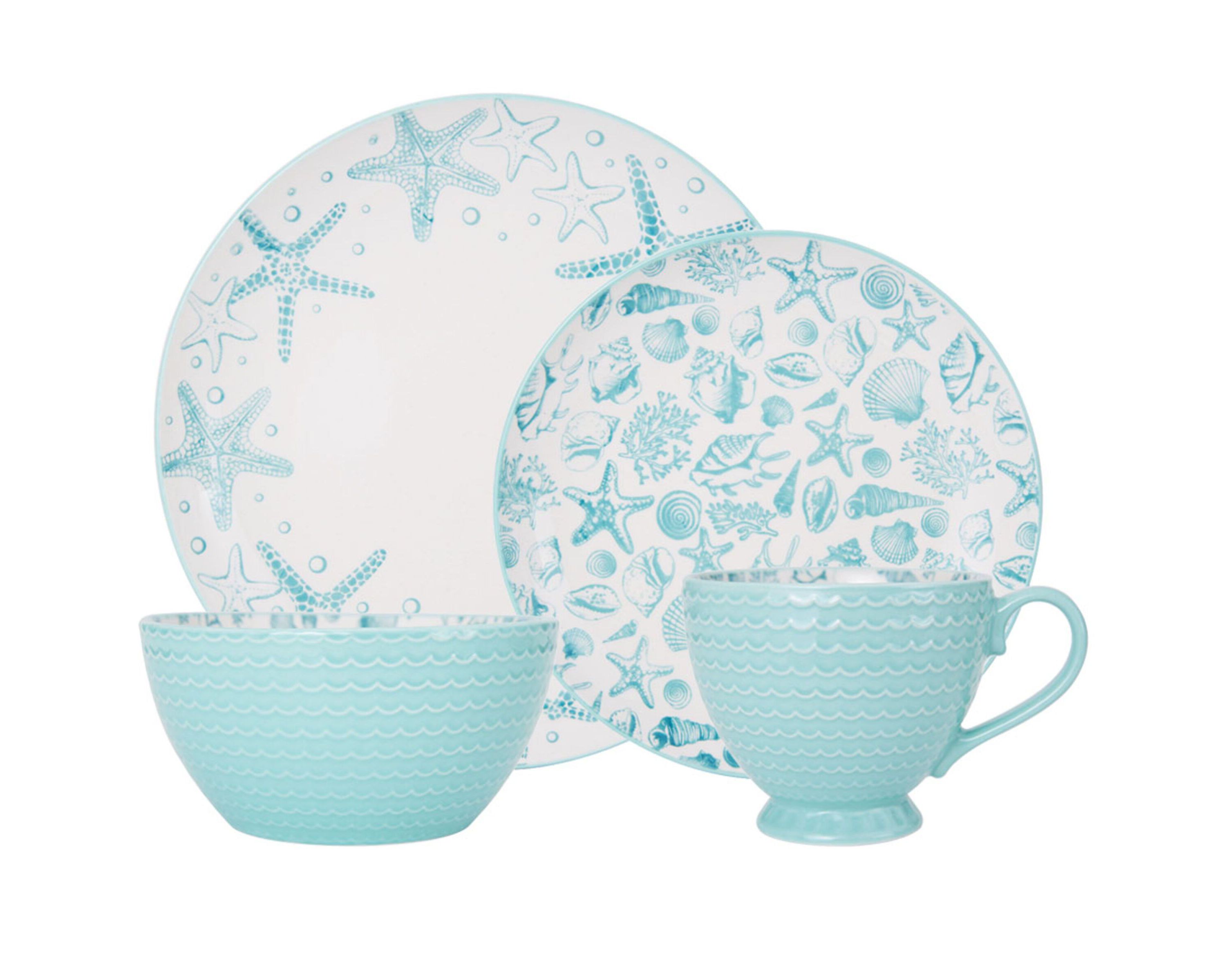 Venice 16-pc Dinnerware Set, Service for 4