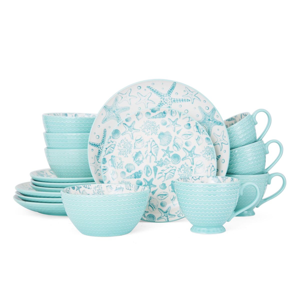Venice 16-pc Dinnerware Set, Service for 4