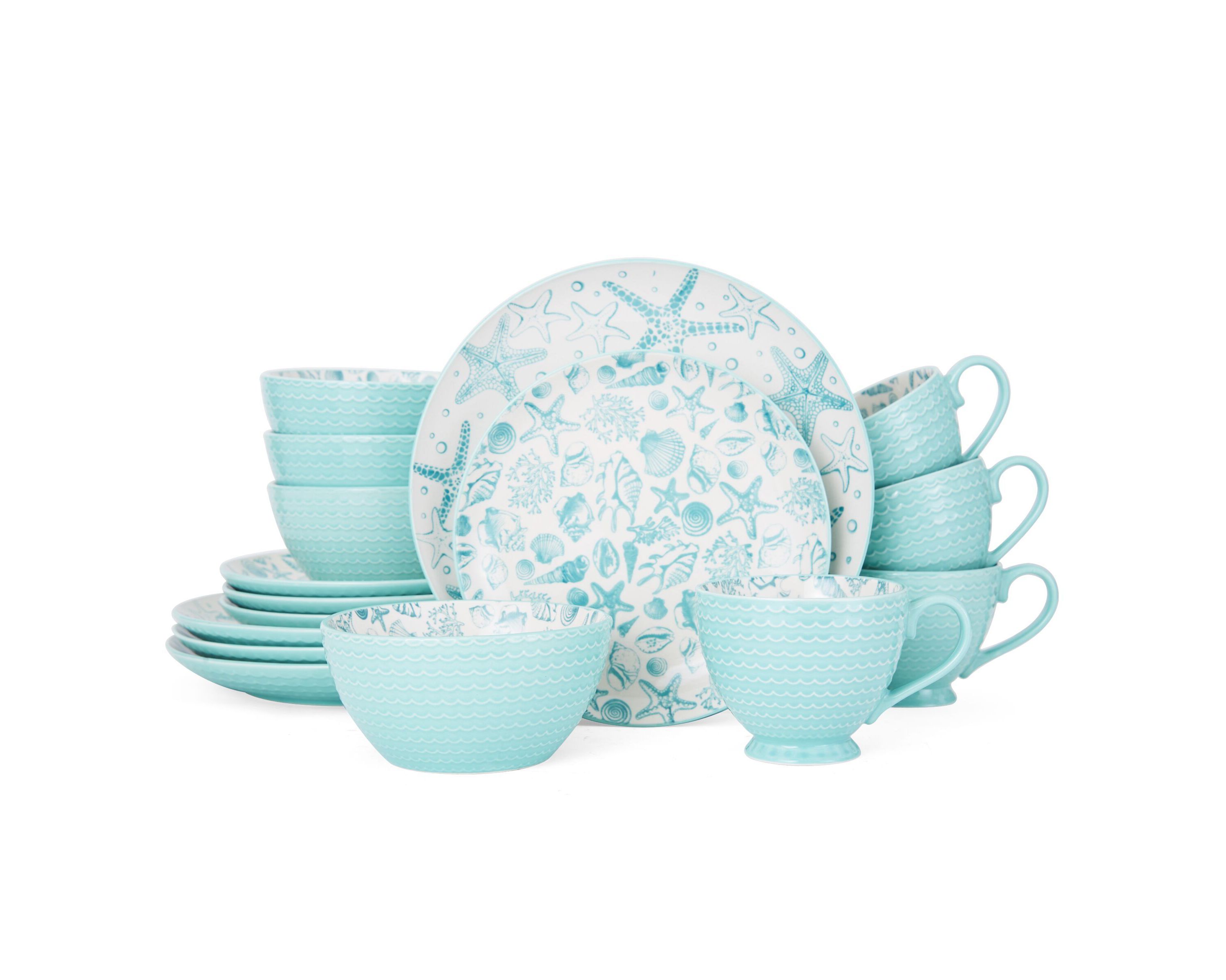 Venice 16-pc Dinnerware Set, Service for 4