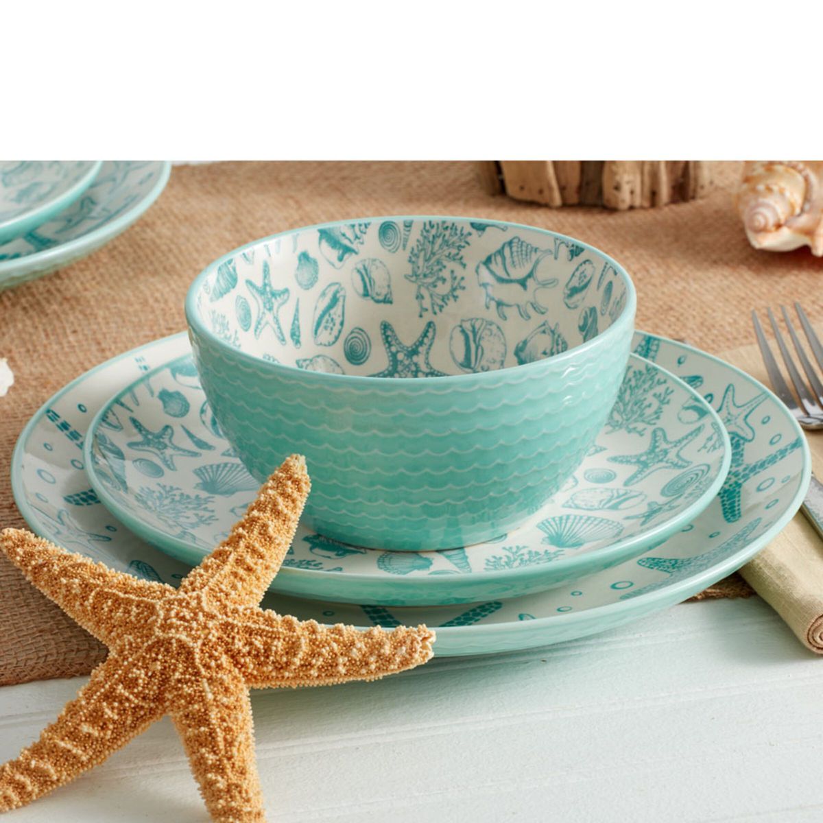 Venice 16-pc Dinnerware Set, Service for 4