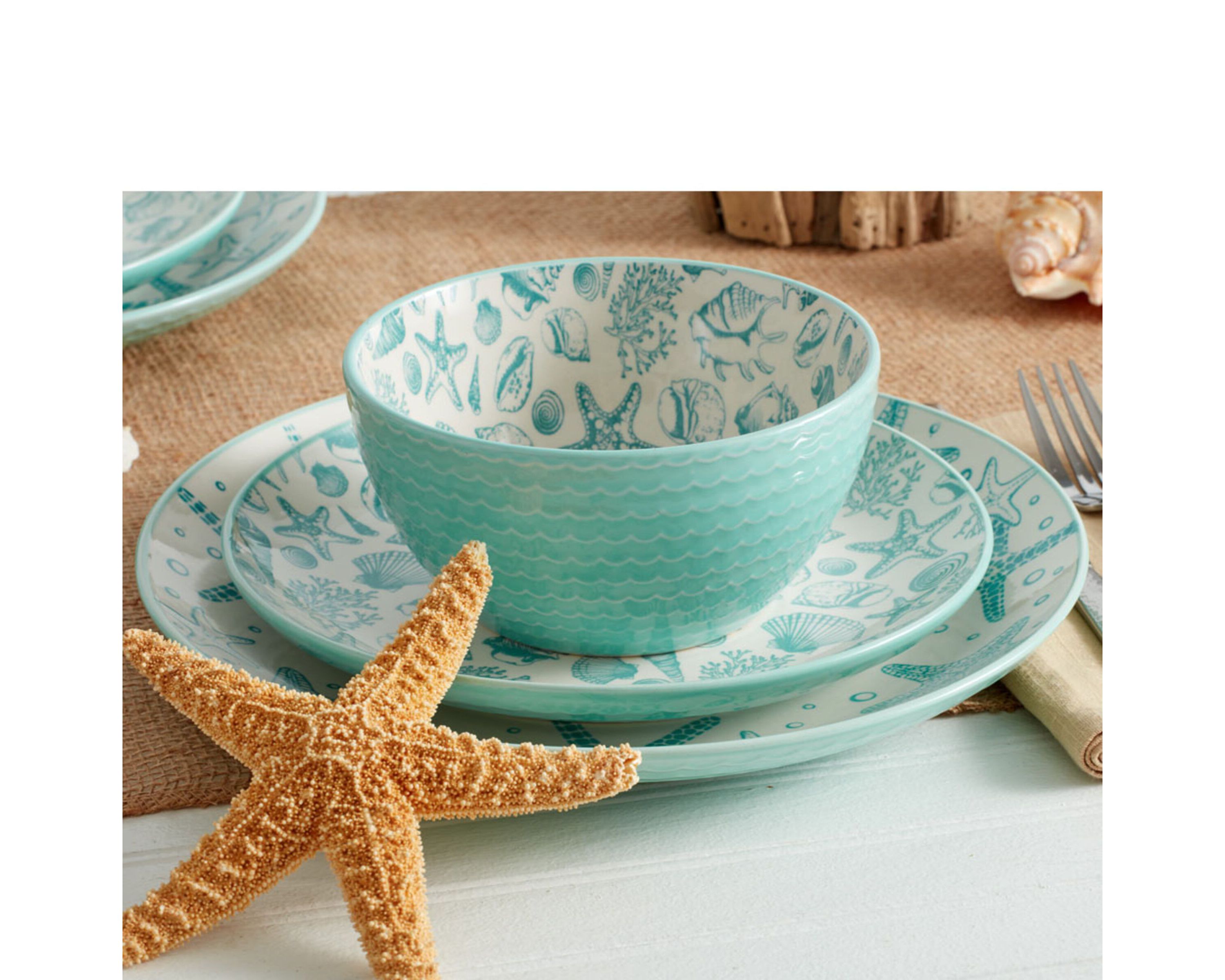 Venice 16-pc Dinnerware Set, Service for 4