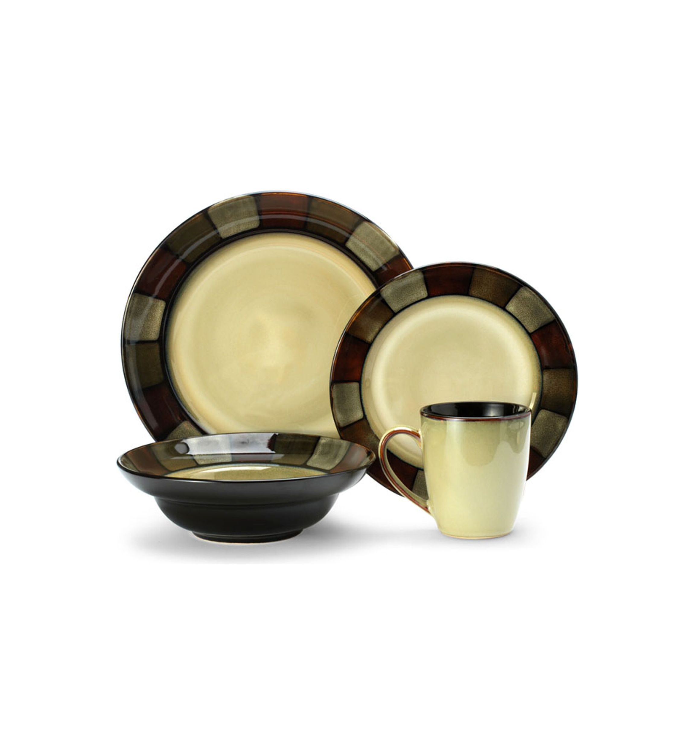 Taos 16 Piece Dinnerware Set, Service for 4