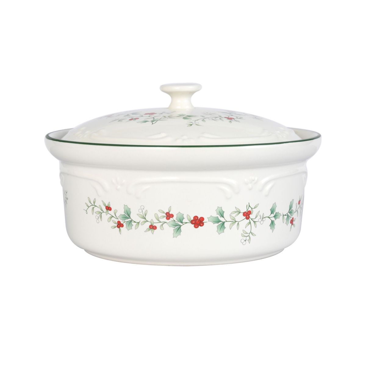 Winterberry 1.5-qt Covered Casserole Baker