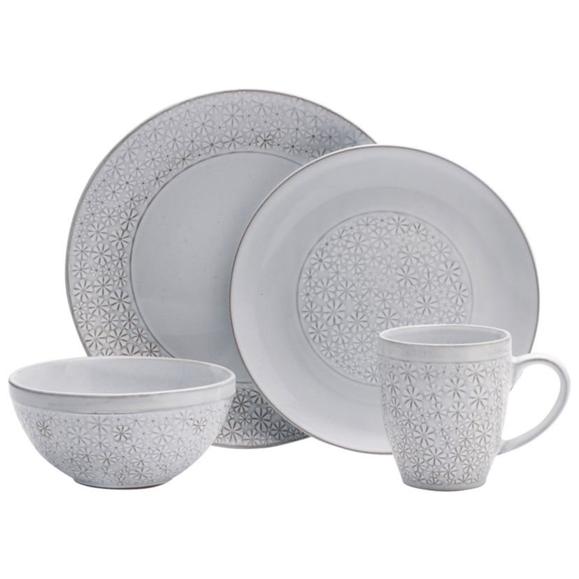 Blossom 16-pc Dinnerware Set, Service for 4