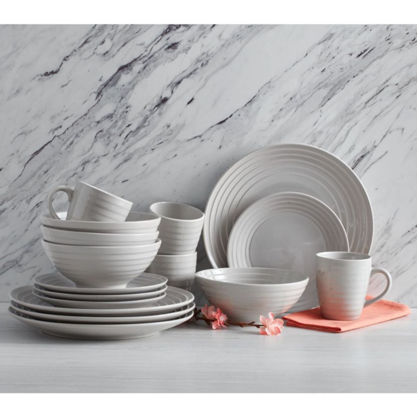 Sophia 16-Piece Dinnerware Set, Service For 4