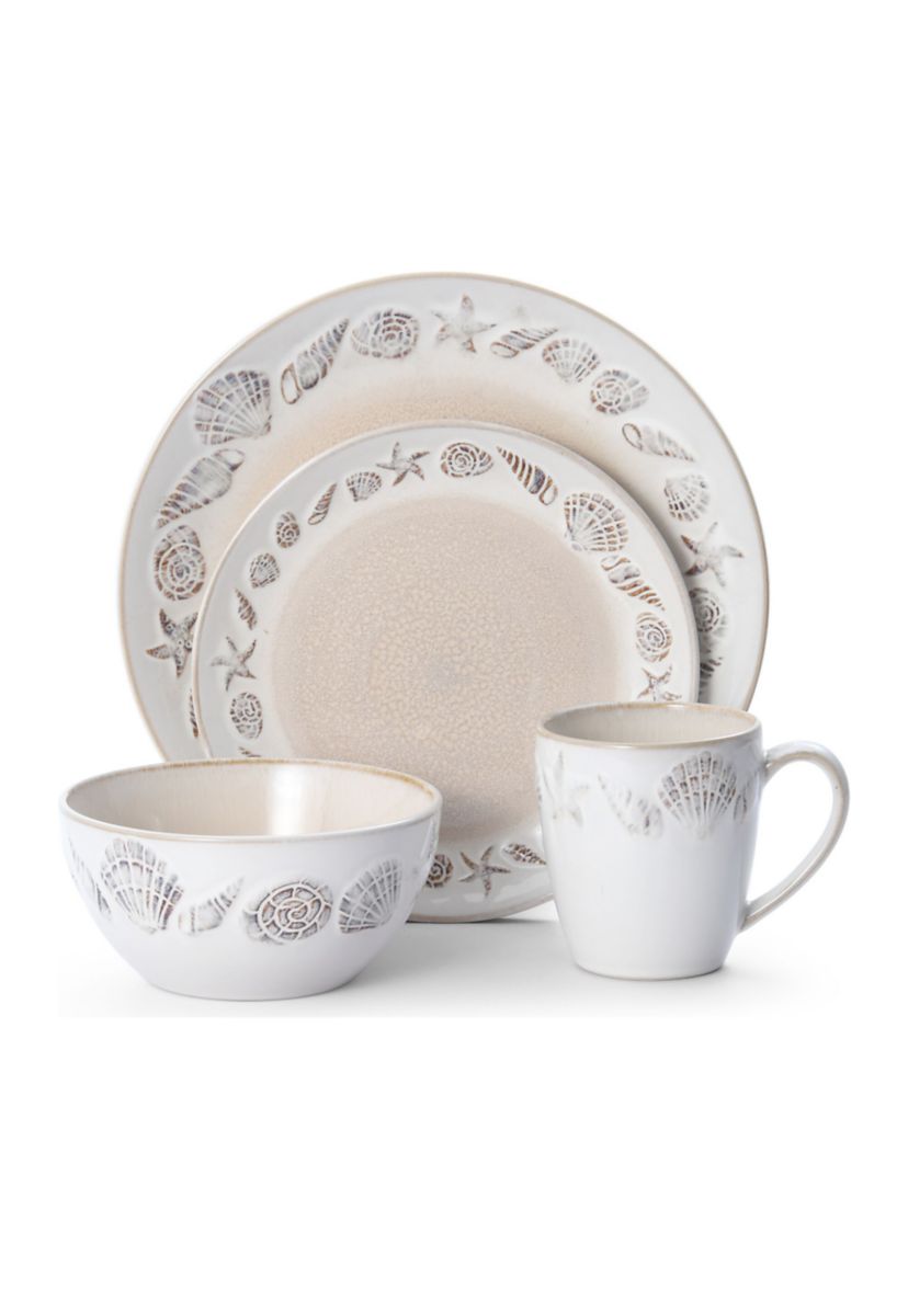 Panama 16-Piece Dinnerware Set, Service For 4