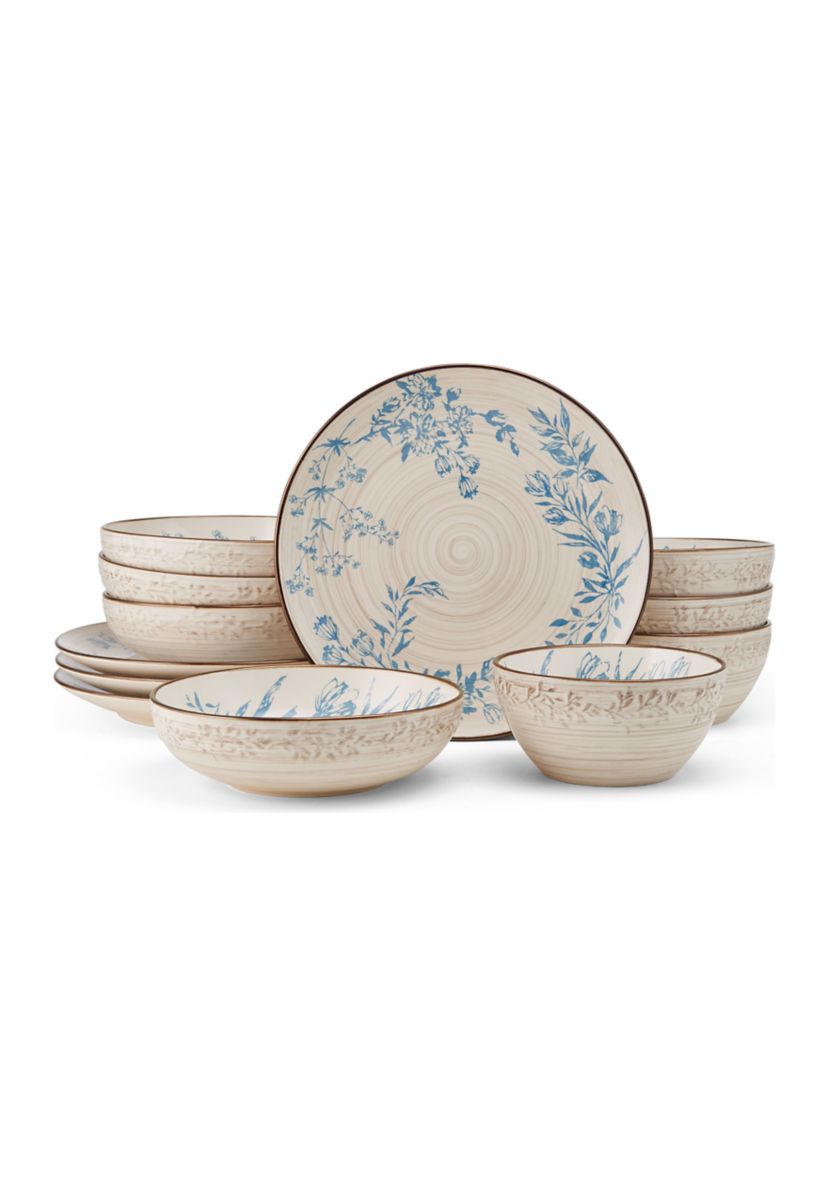 Bella 12 Piece Dinnerware Set, Service For 4
