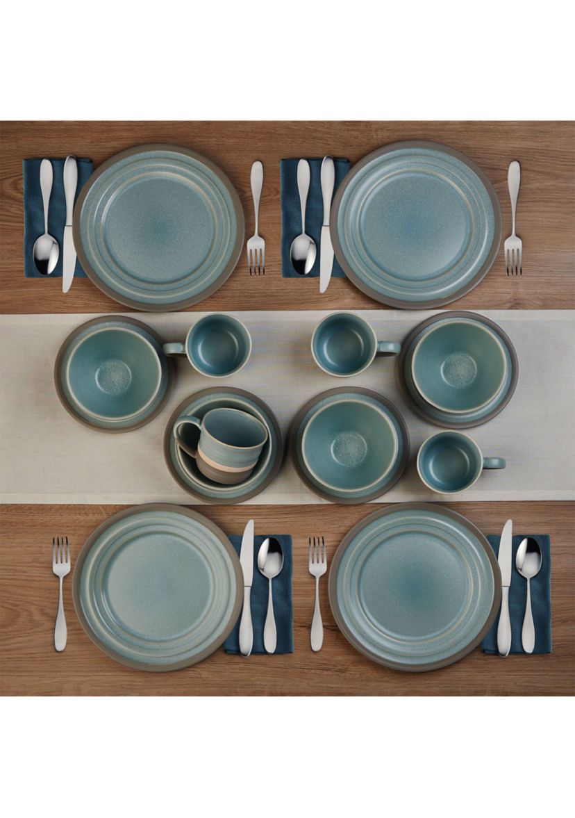 Adina 16 Piece Dinnerware Set, Service For 4