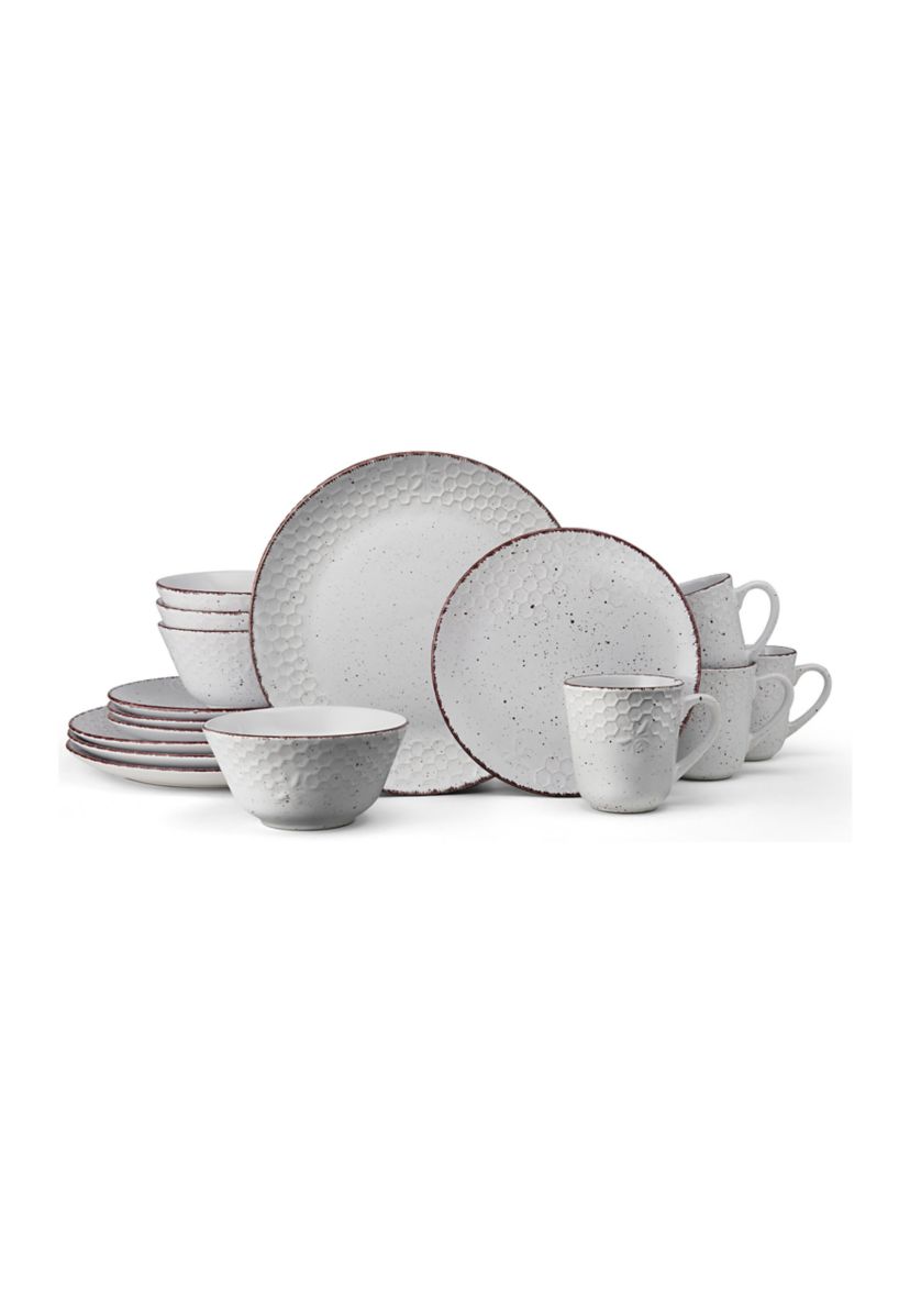 Bumble Bee 16 Piece Dinnerware Set, Service For 4