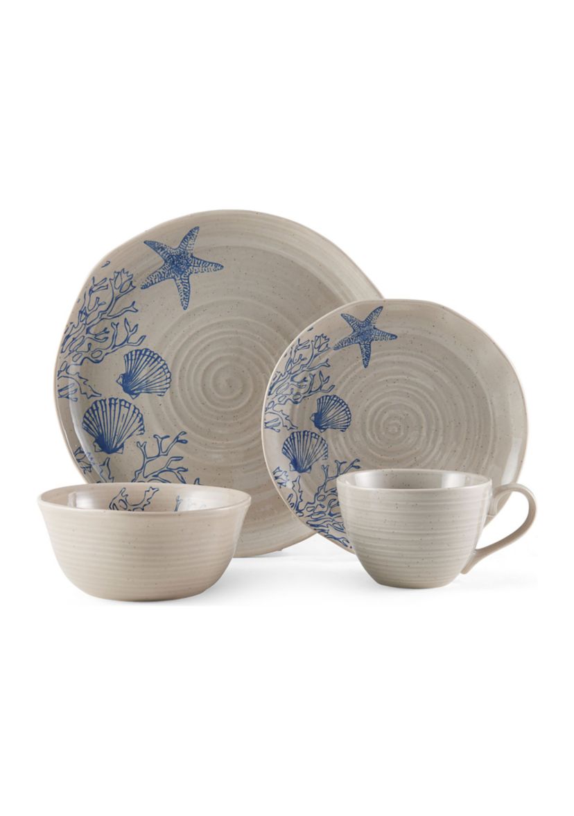 Southport 16-Piece Dinnerware Set, Service For 4