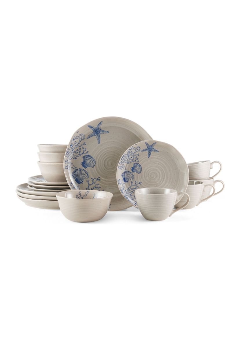 Southport 16-Piece Dinnerware Set, Service For 4