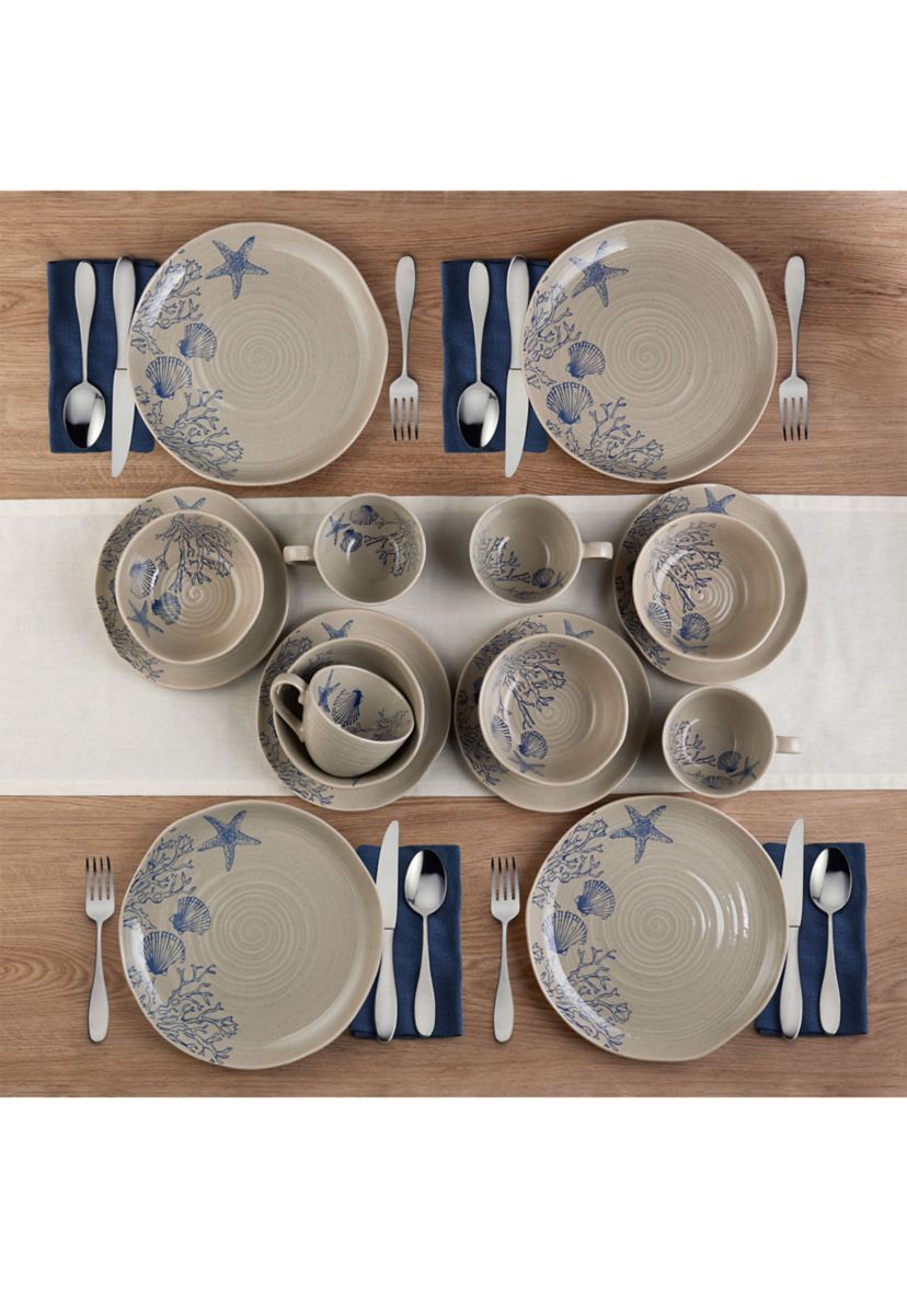 Southport 16-Piece Dinnerware Set, Service For 4