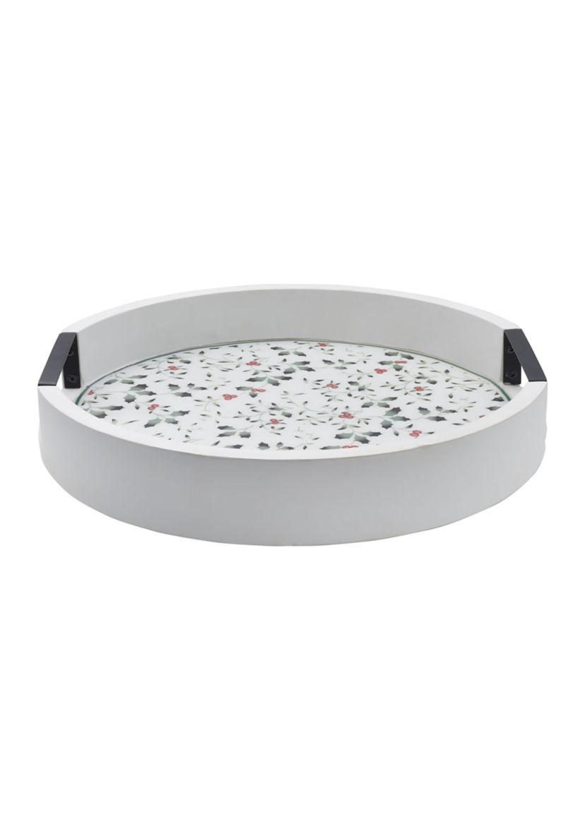 Winterberry 16-in Round Lazy Susan