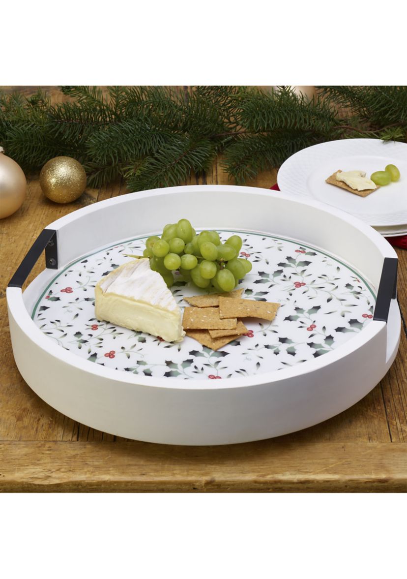 Winterberry 16-in Round Lazy Susan