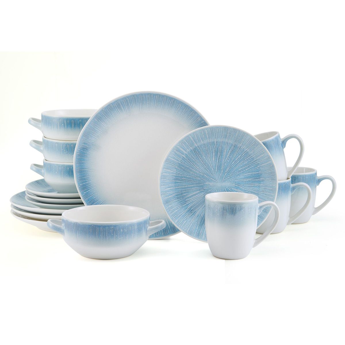 Logan 16-pc Dinnerware Set, Service for 4
