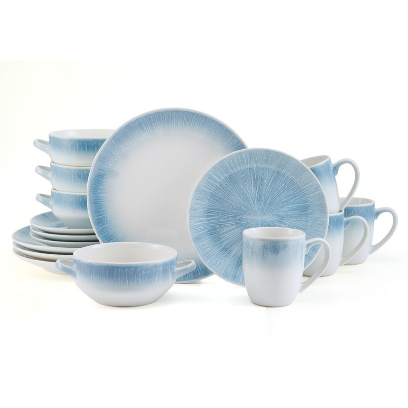 Logan 16-pc Dinnerware Set, Service for 4