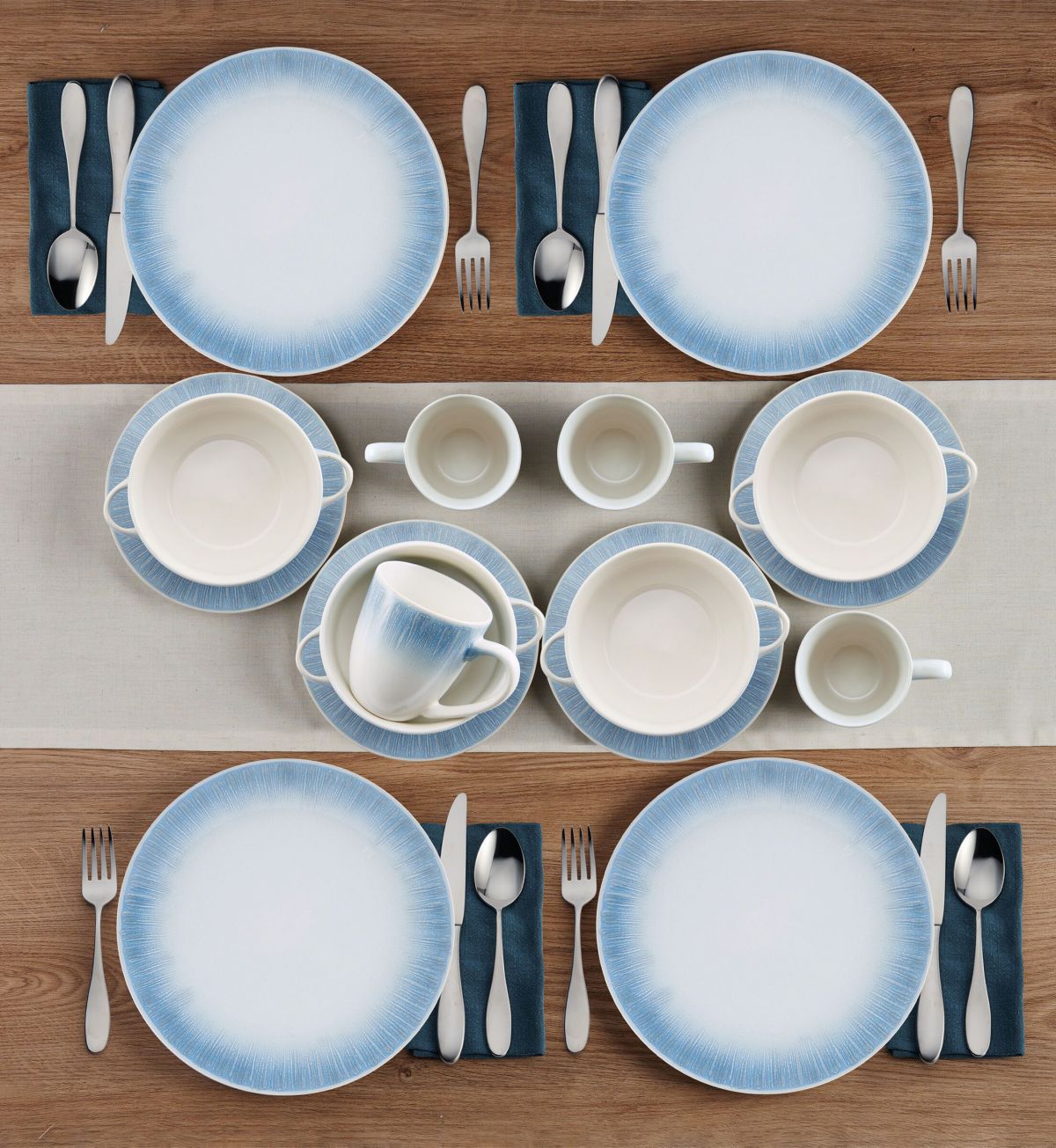 Logan 16-pc Dinnerware Set, Service for 4