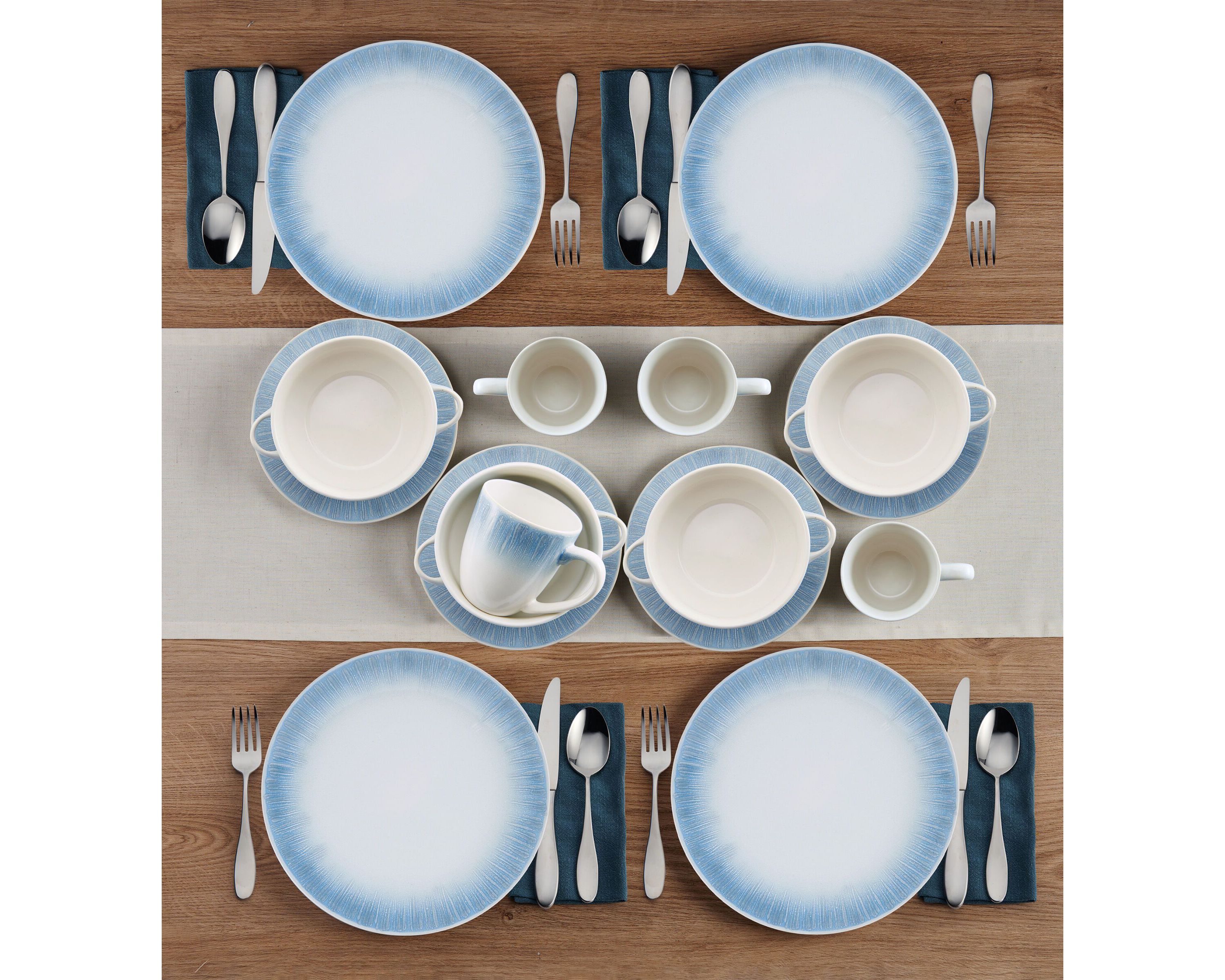 Logan 16-pc Dinnerware Set, Service for 4