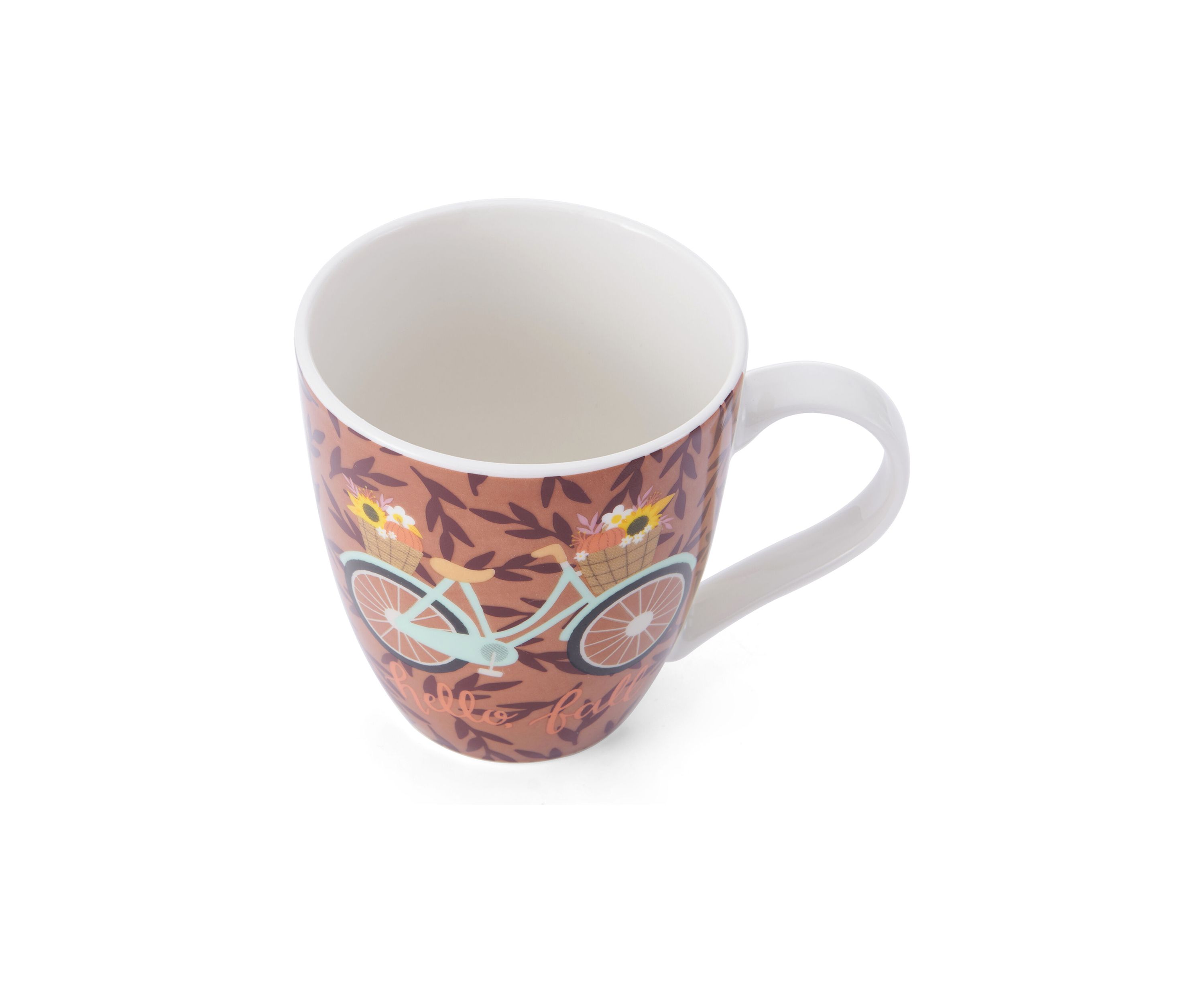 Hello Fall Porcelain Mug, 18 Ounce